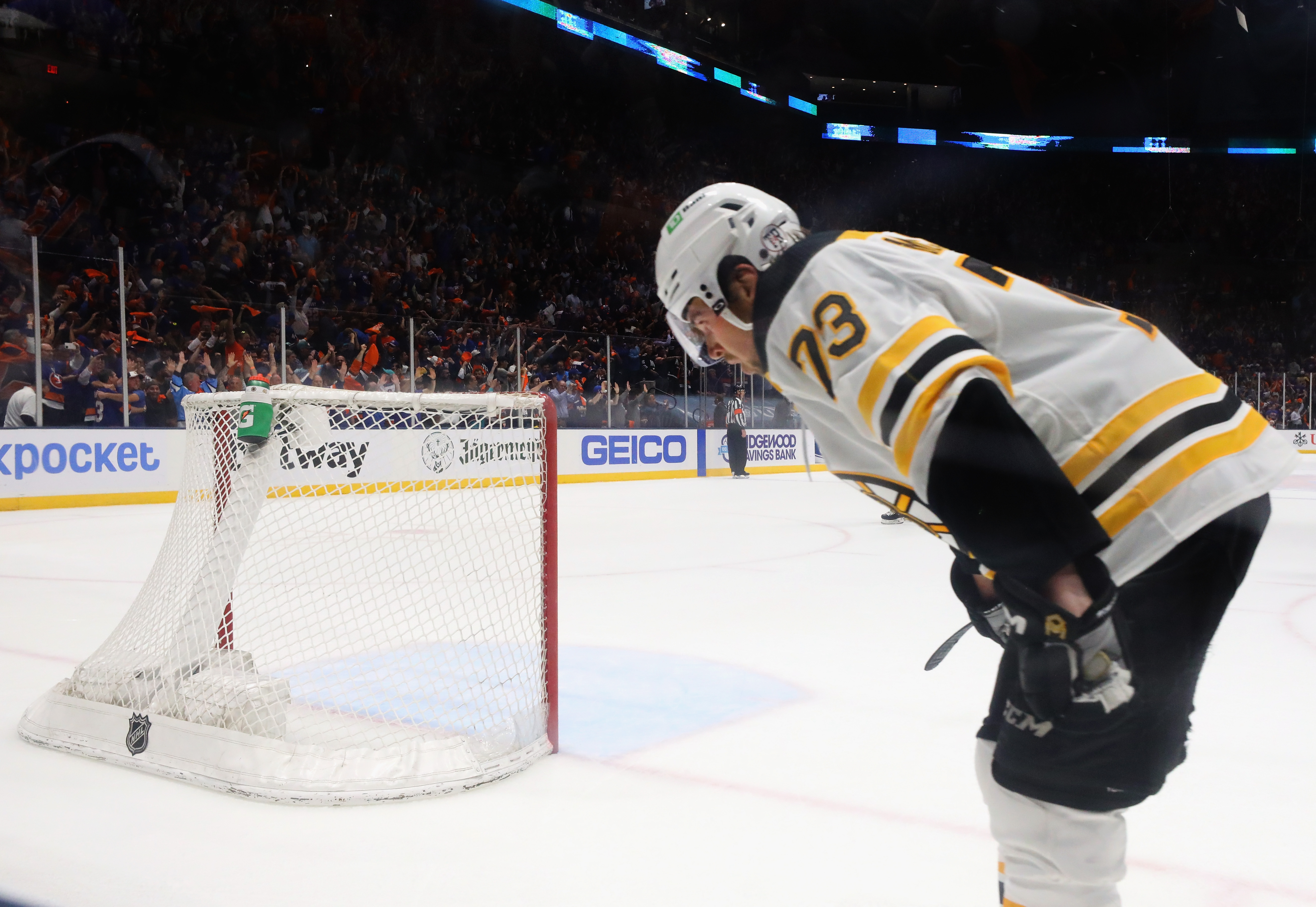 Charlie McAvoy and the Bruins fell in six games to the Islanders earlier this week.