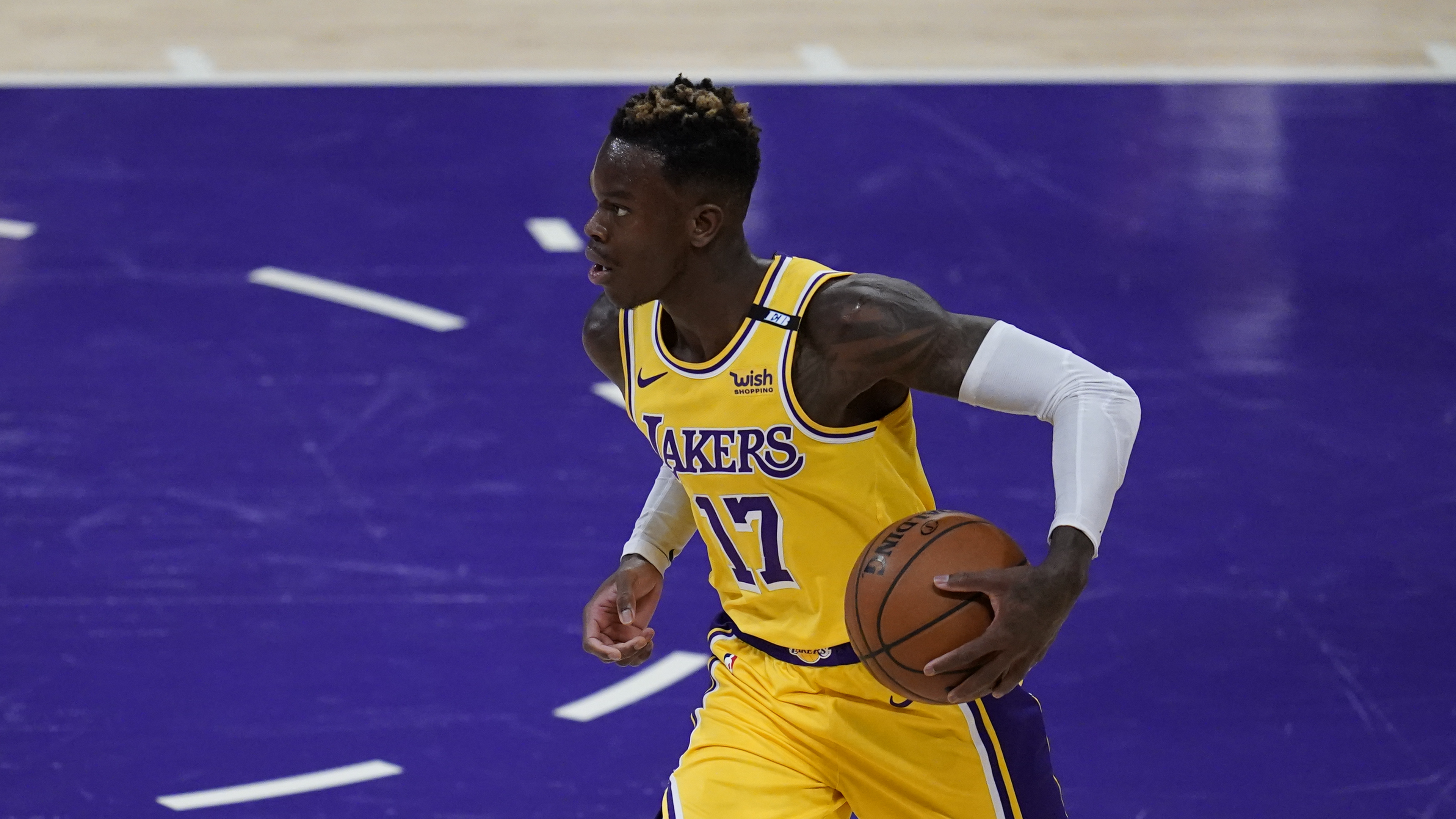 Dennis Schroder averaged 15.4 points per game last season with the Lakers.