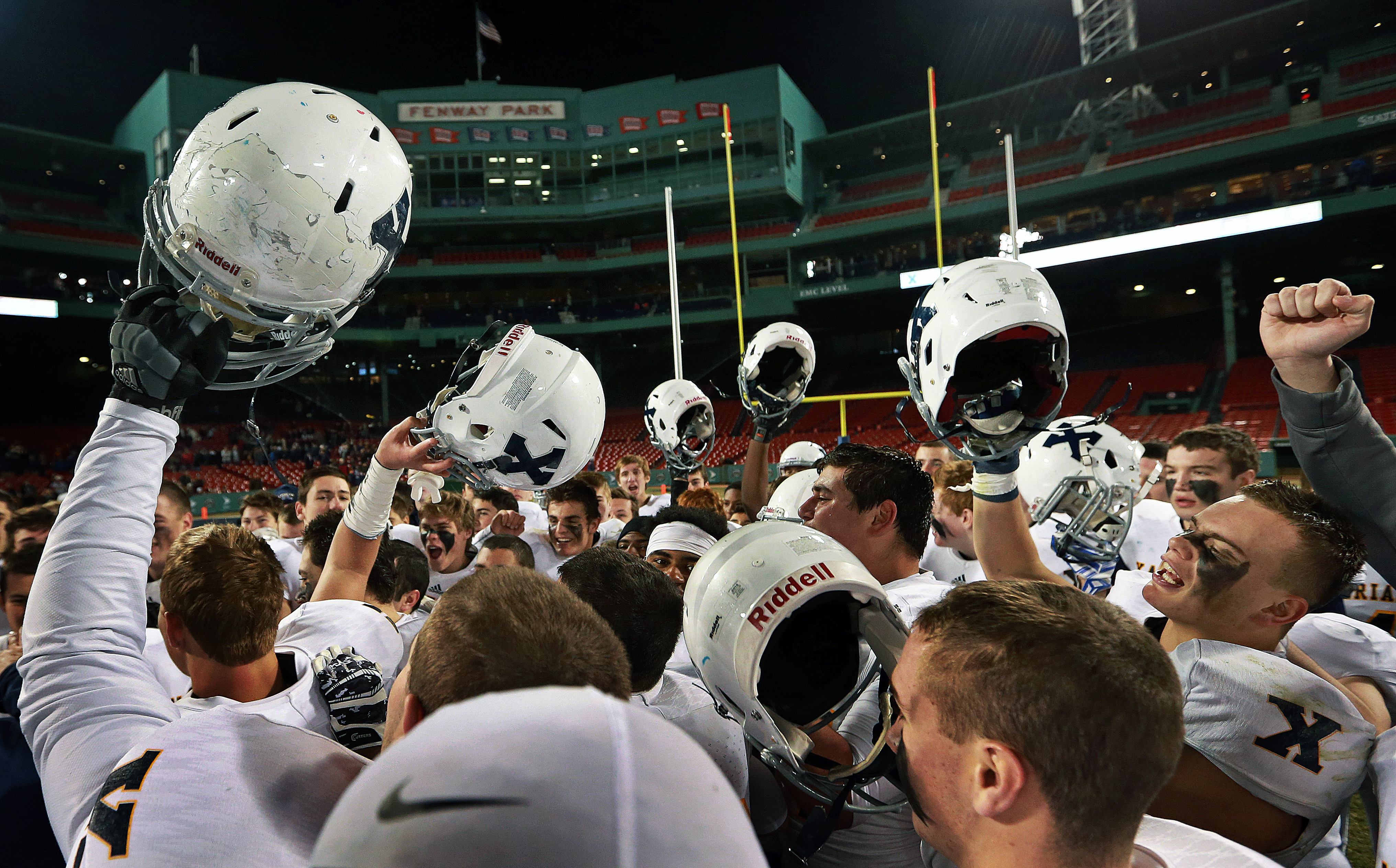 Fenway Park will host four more High School Football games this Thanksgiving  - CBS Boston