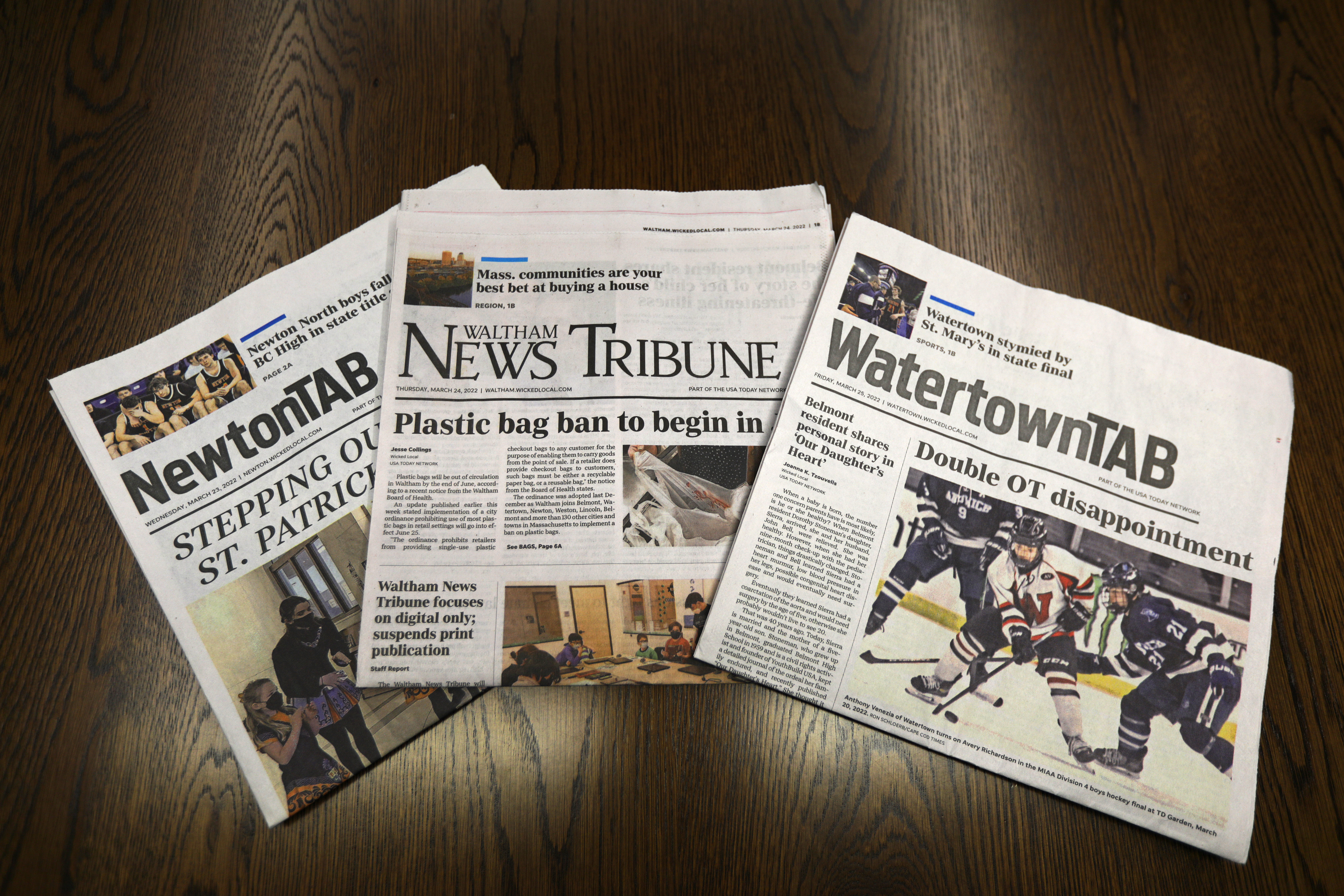 Local newspapers. Local News.
