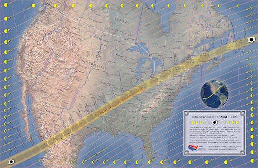 The next total eclipse to cross the United States will happen on April 8, 2024.