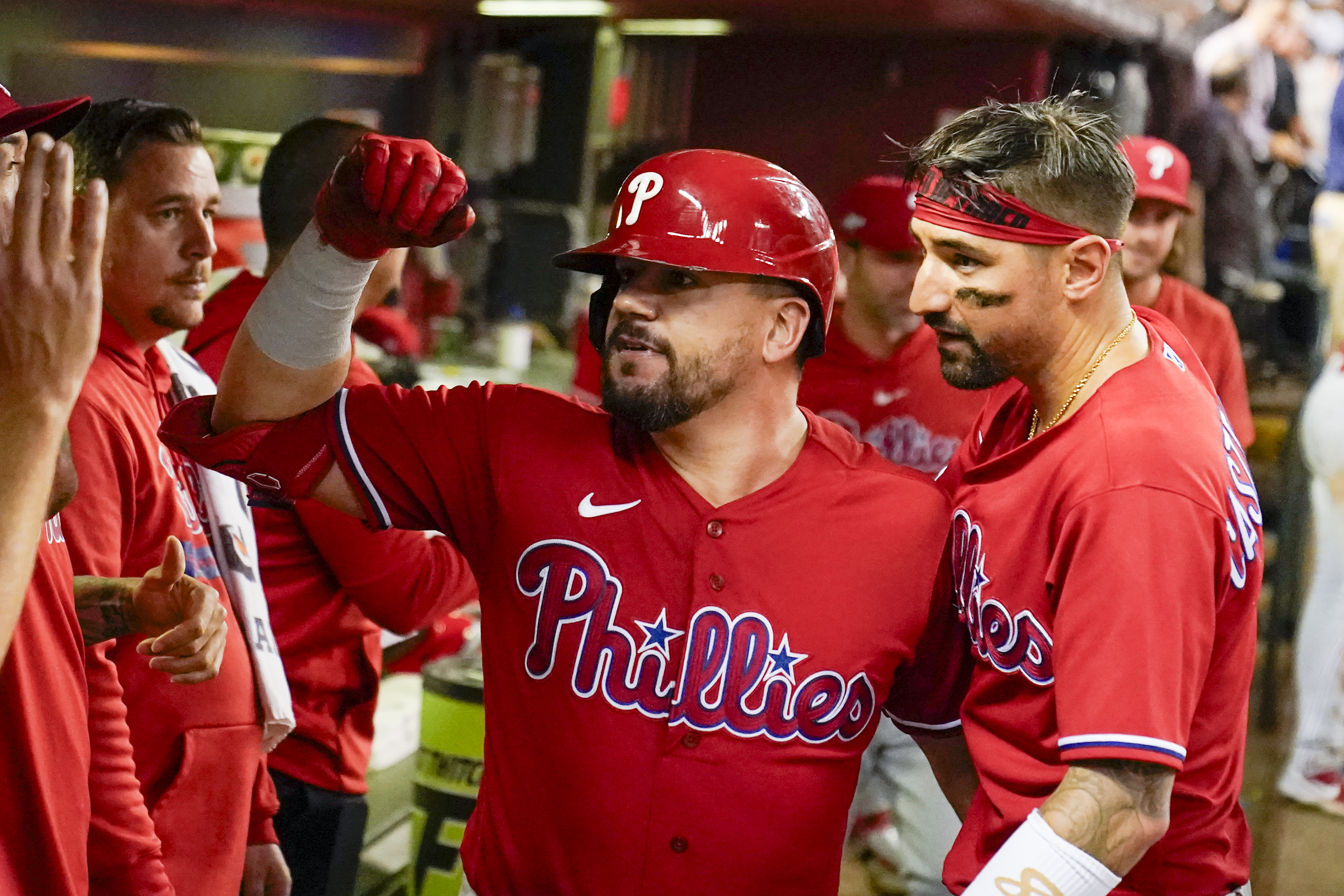 Slugger Kyle Schwarber is doing his thing, and now the Phillies are one win  from the World Series - The Boston Globe
