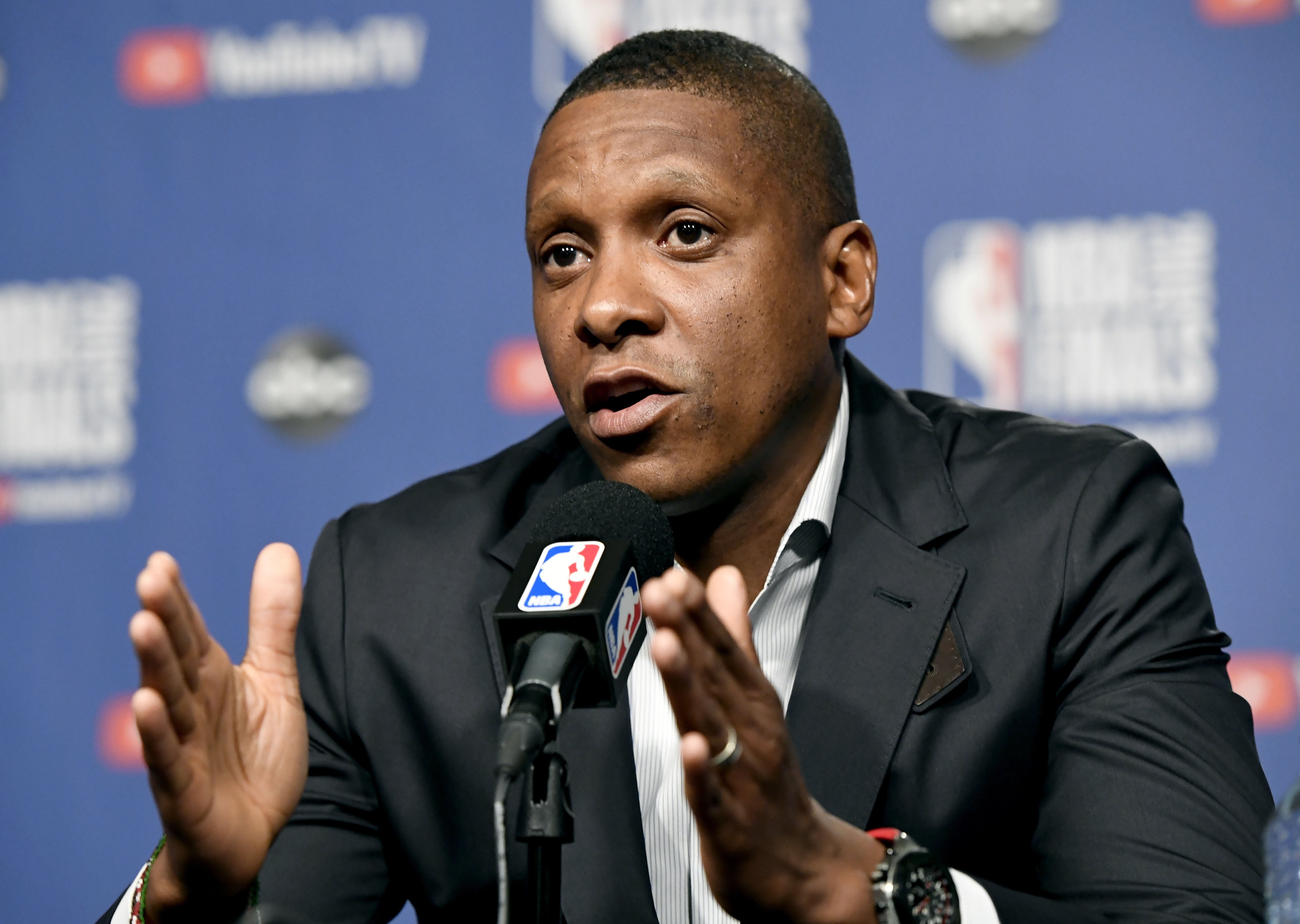 Raptors general manager Masai Ujiri is entering the final season of his contract.