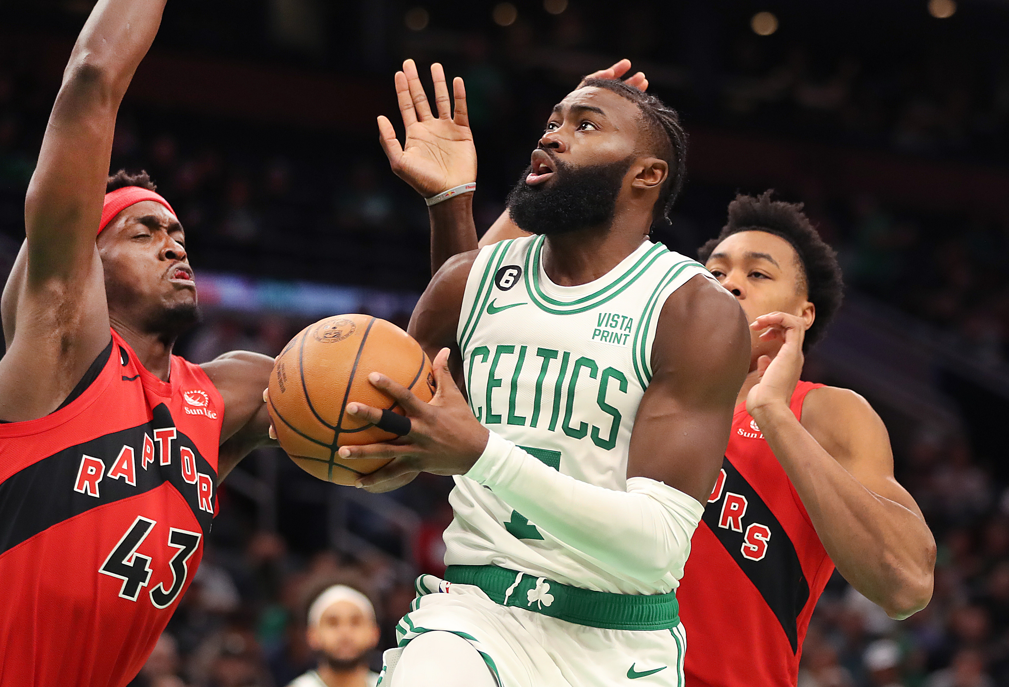 Celtics fans react to Sam Hauser's epic game-tying three to force