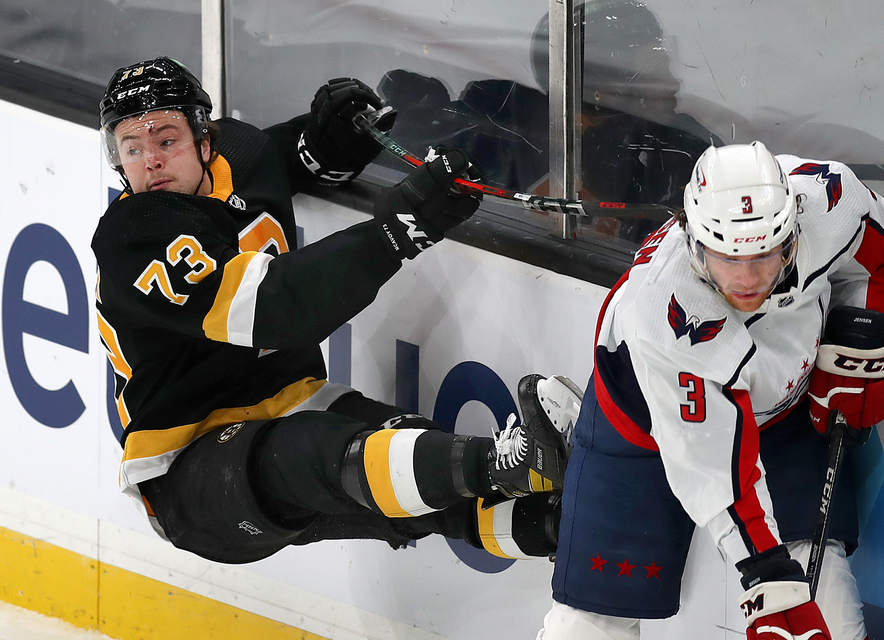 Charlie McAvoy knows one of the keys to beating the Capitals will be for the Bruins to take care of their own business.