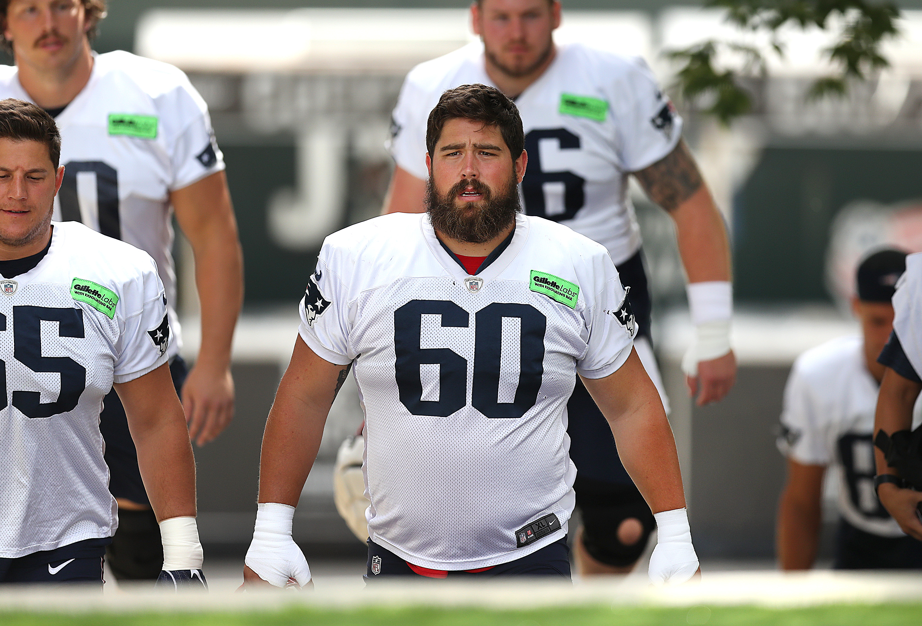 Re-signed center David Andrews is 'super excited' to be staying