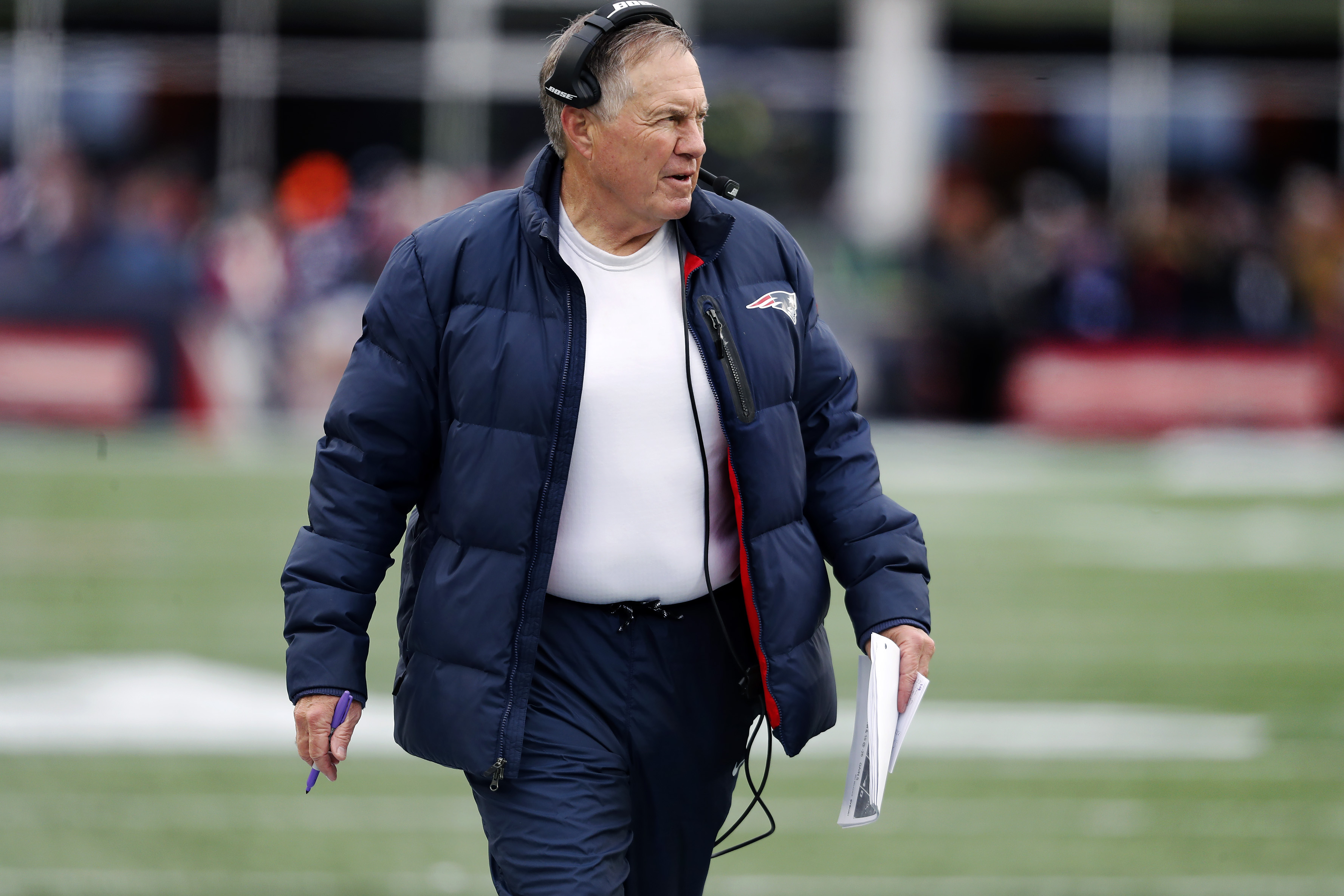 Stuffed animal question brings out Bill Belichick's softer side - NBC Sports