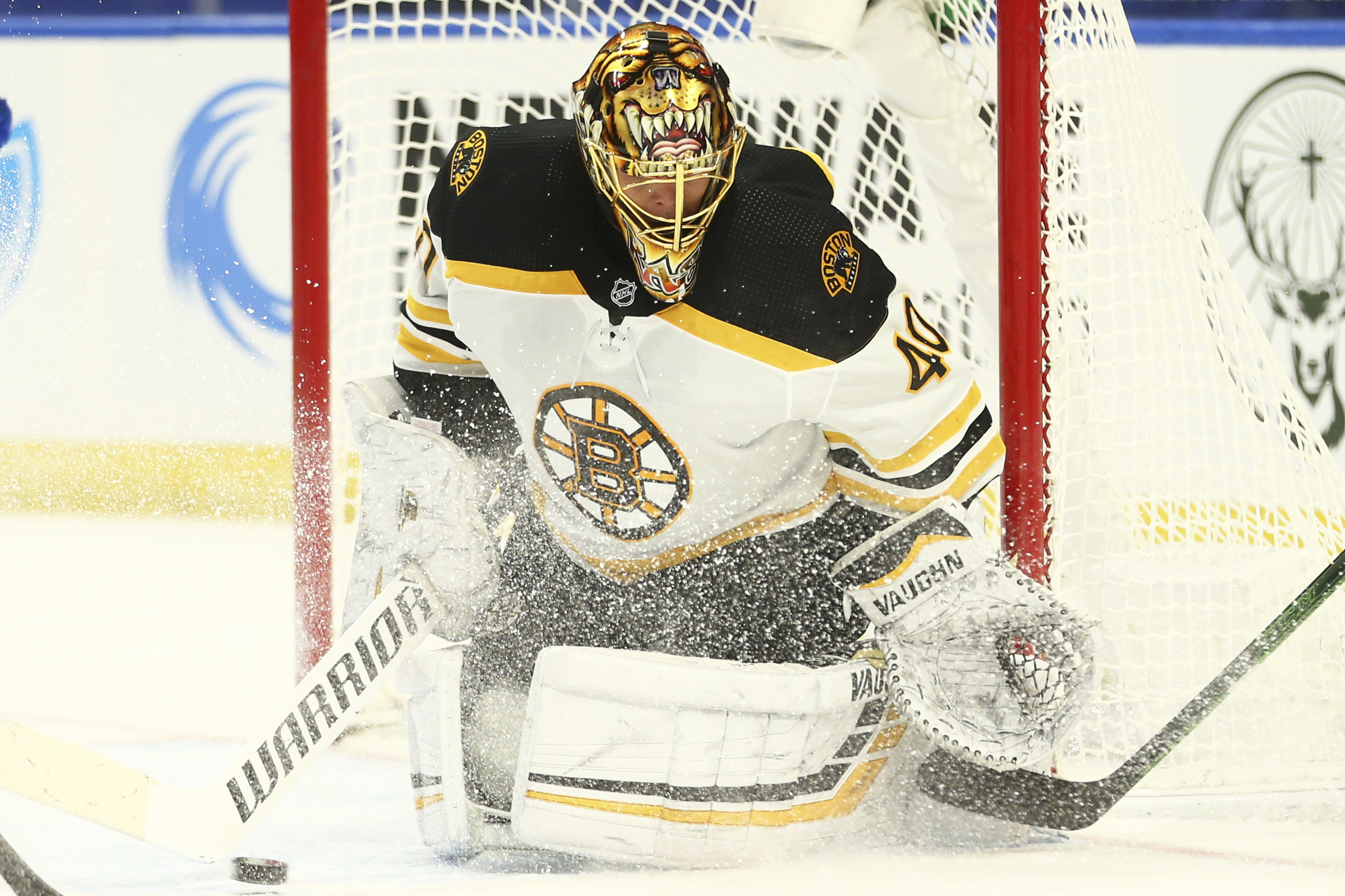 Tuukka Rask was sharp Tuesday against Buffalo.