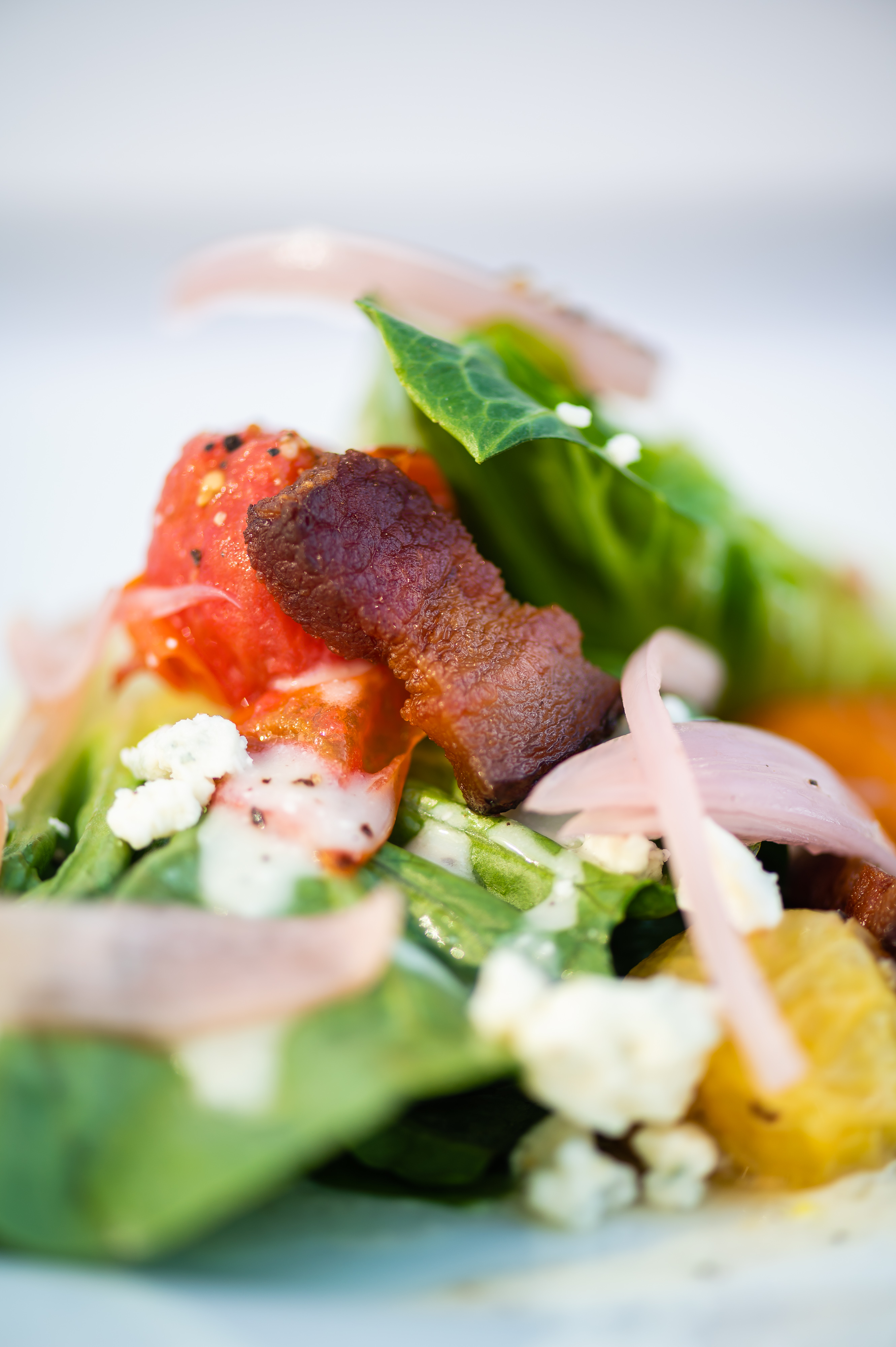 A wedge salad from Salt Society in Scituate.