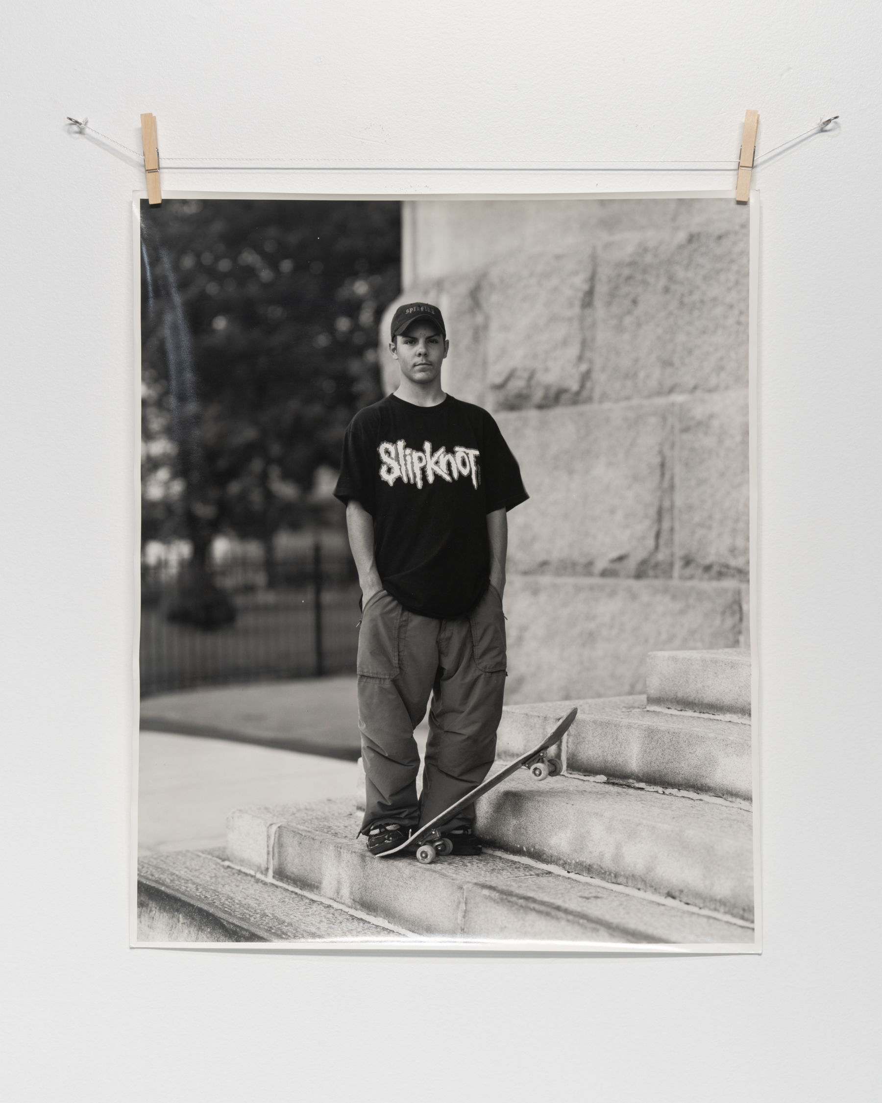 Richard Renaldi's "Derrick," 2001, from the "Fall River Boys" series.