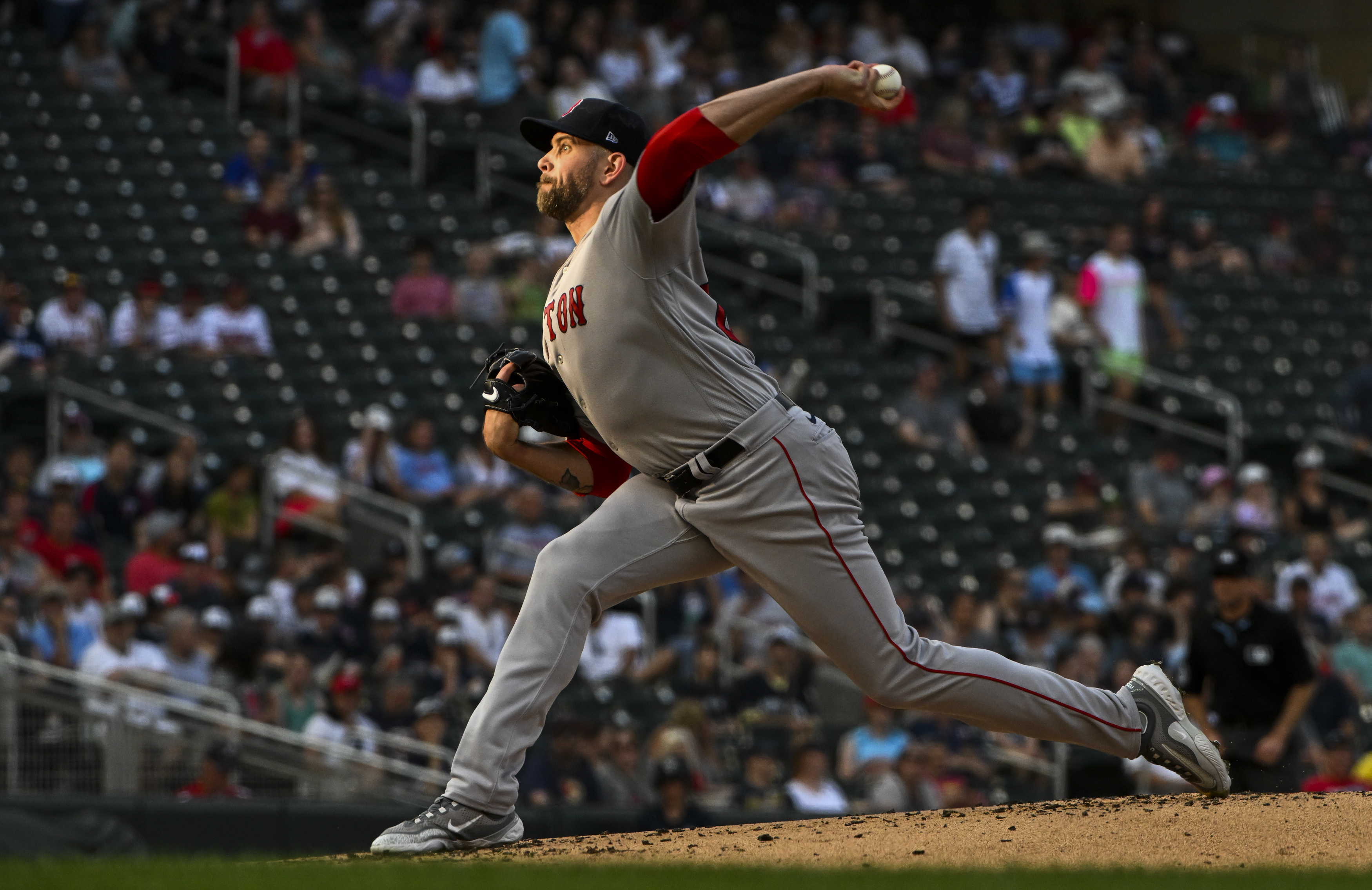 Red Sox visit Twins hoping James Paxton keeps rolling