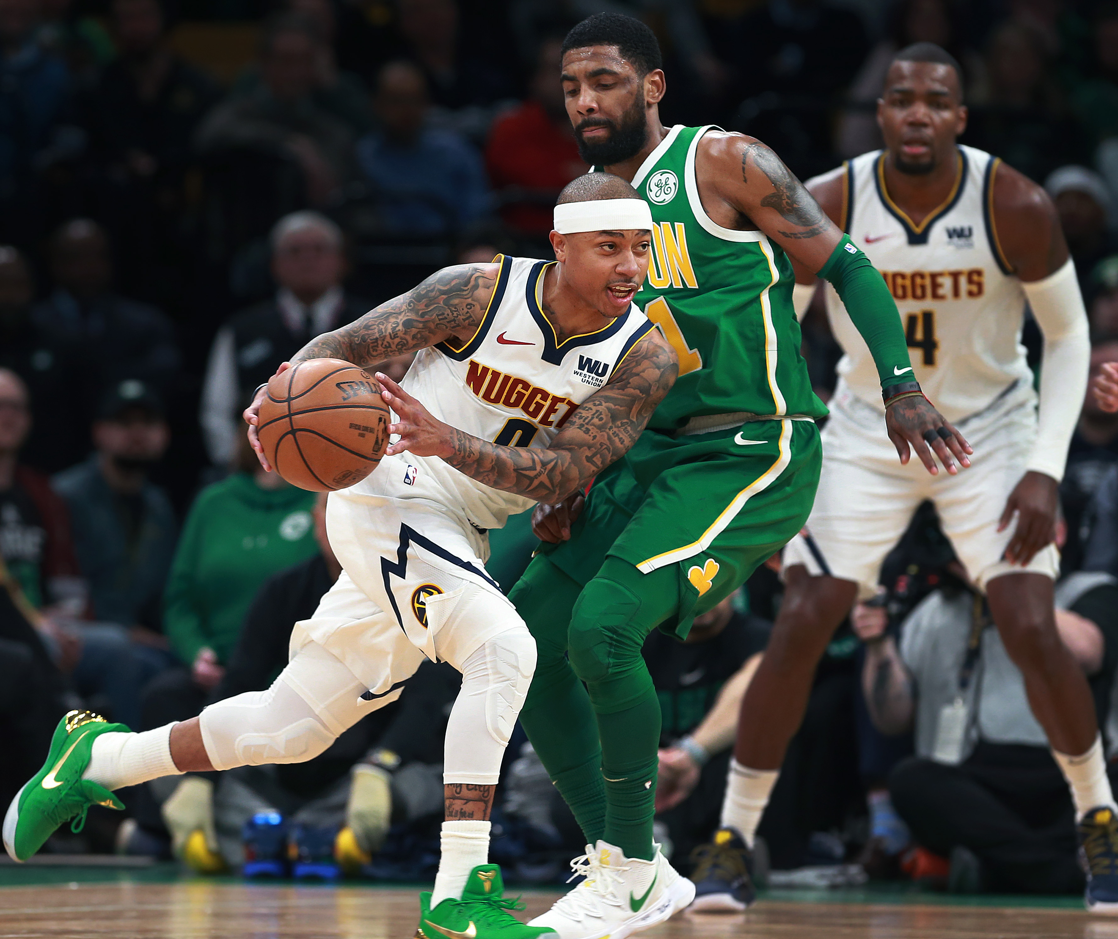 Isaiah Thomas and Kyrie Irving have been spending time together.