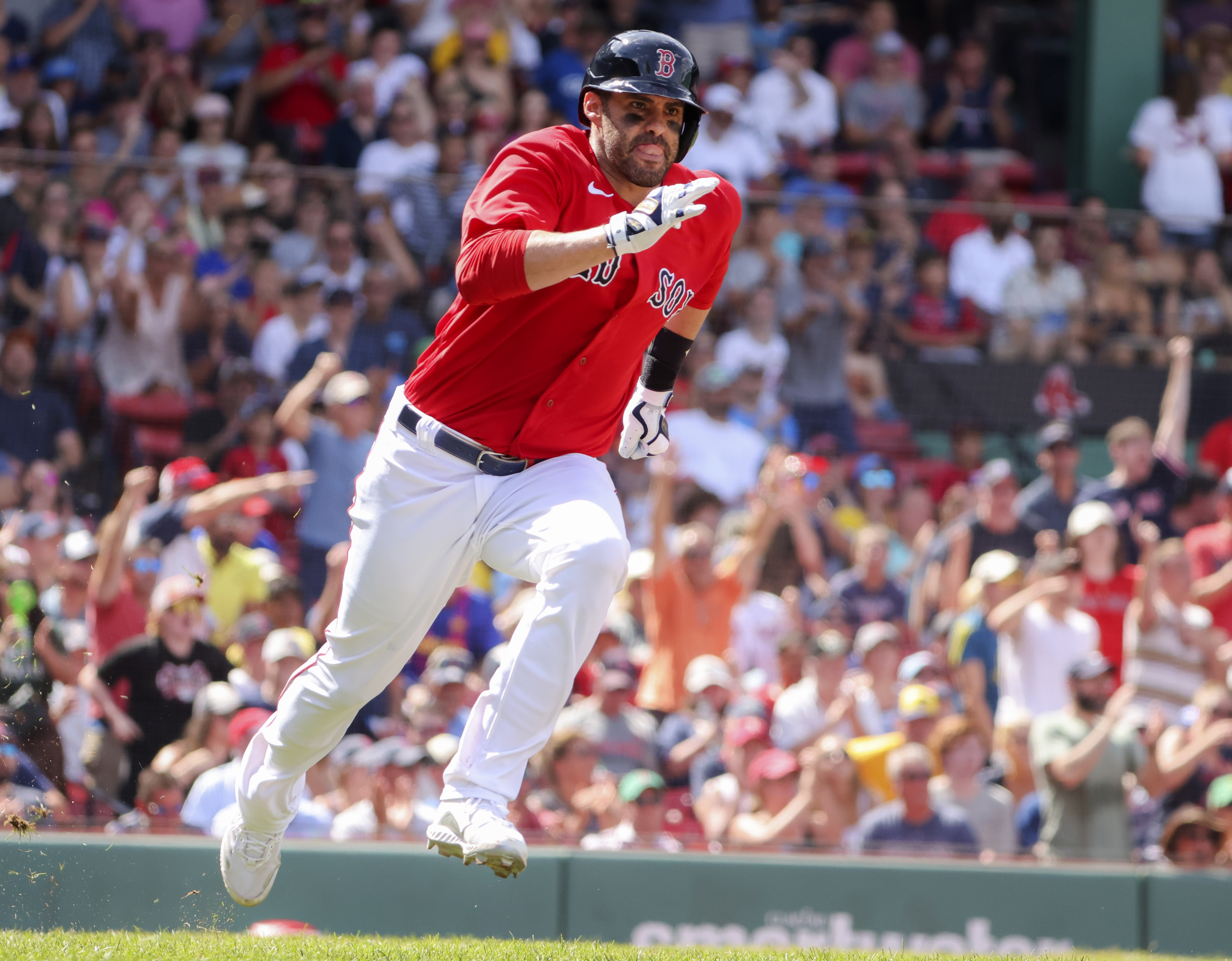 With roster changes looming, Red Sox overcome distractions and right ship  for a day with win vs. Brewers - The Boston Globe