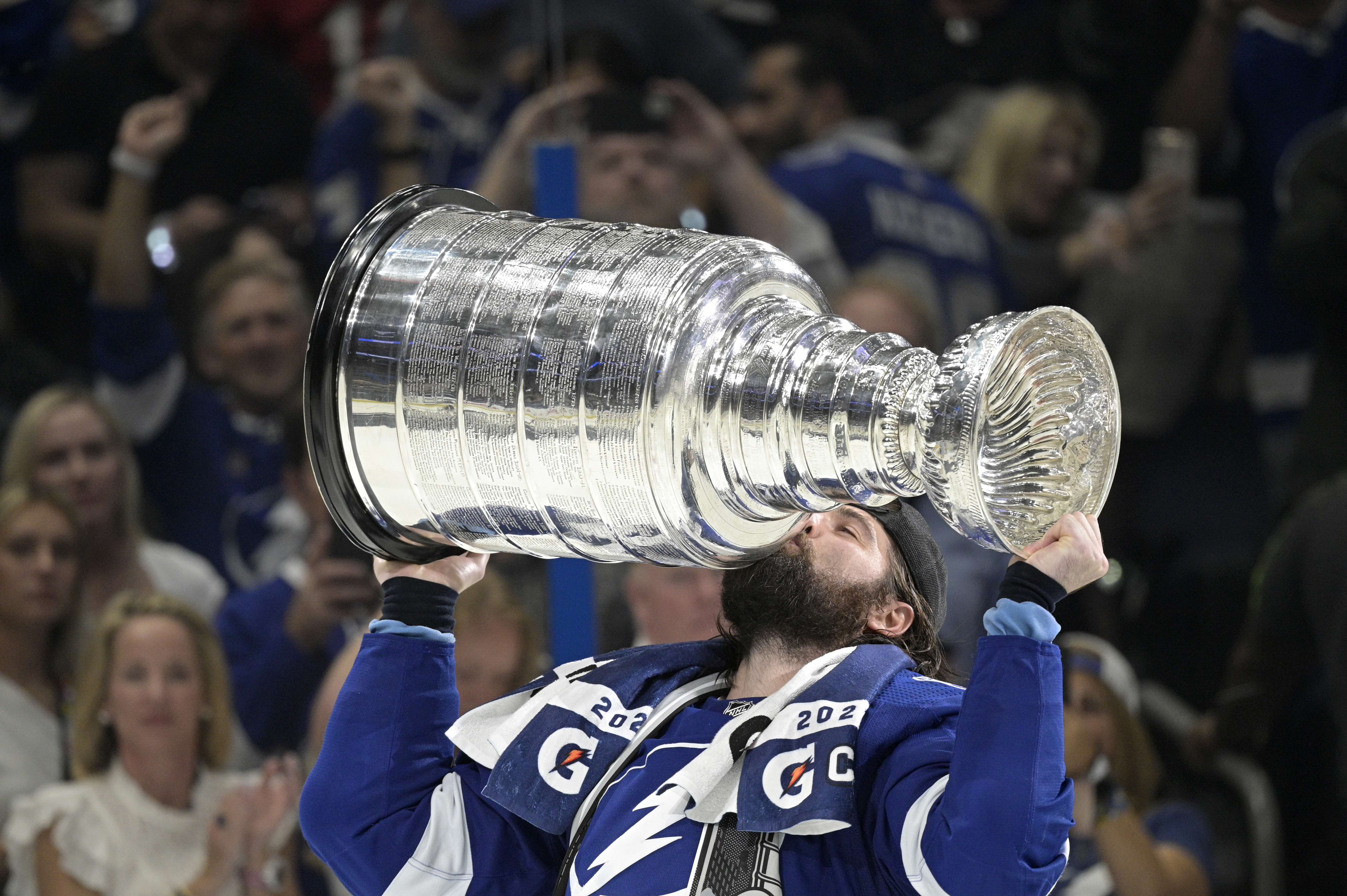The Tampa Bay Lightning will visit Boston twice during the 2021-22 season--Dec. 4 and March 24.