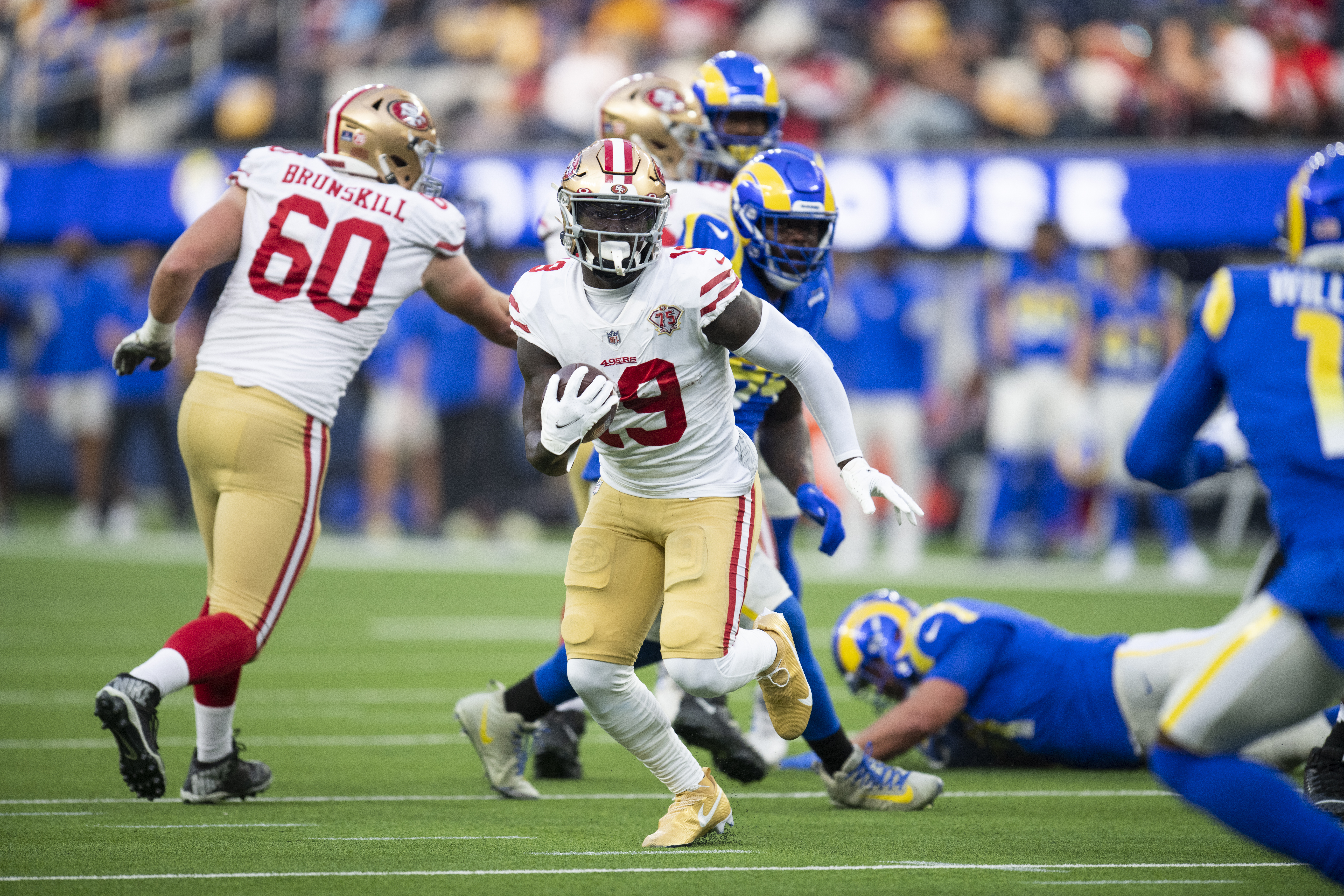 Rams host surging 49ers in NFC title game