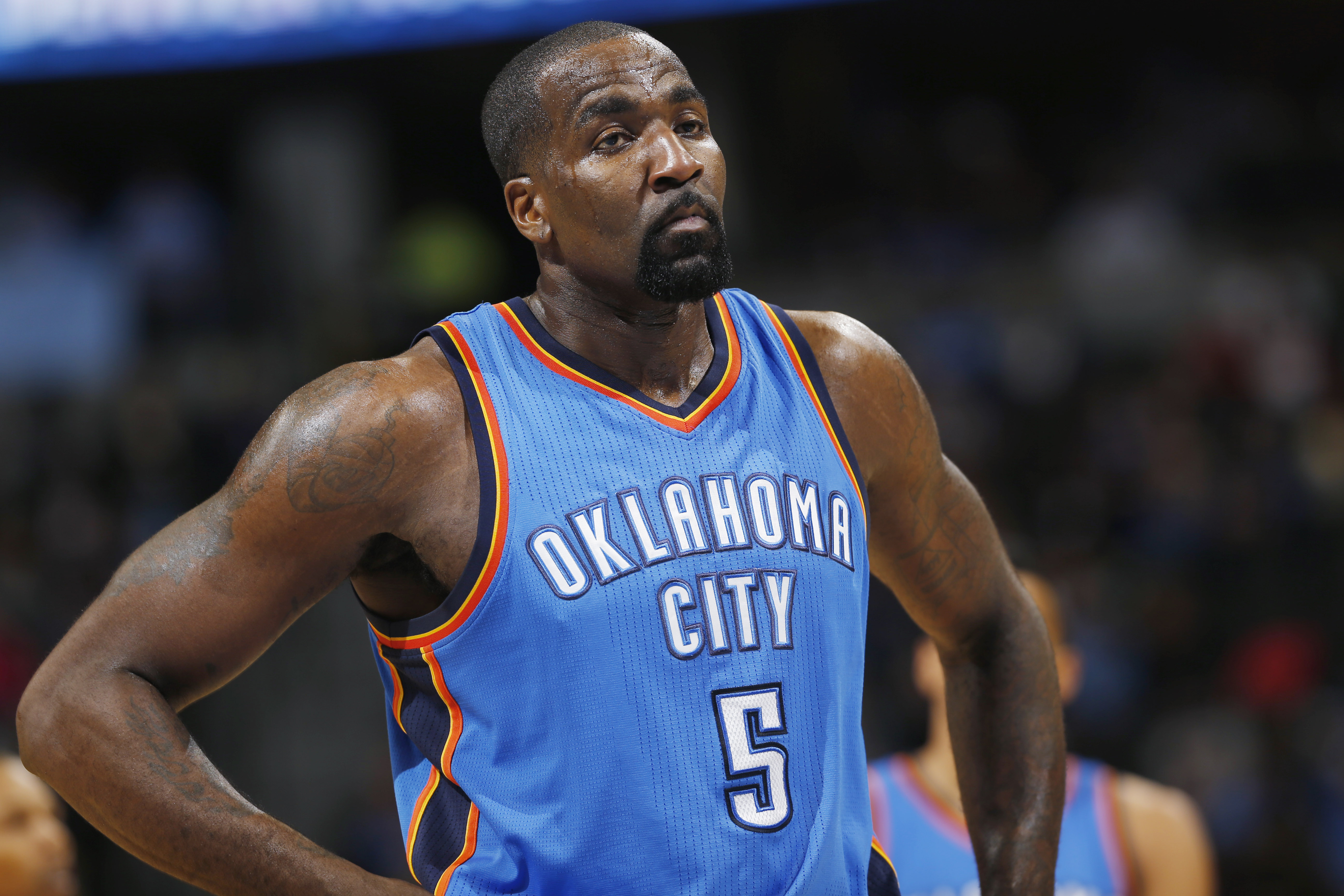 Kendrick Perkins recalls that one time he made a mistake on-air