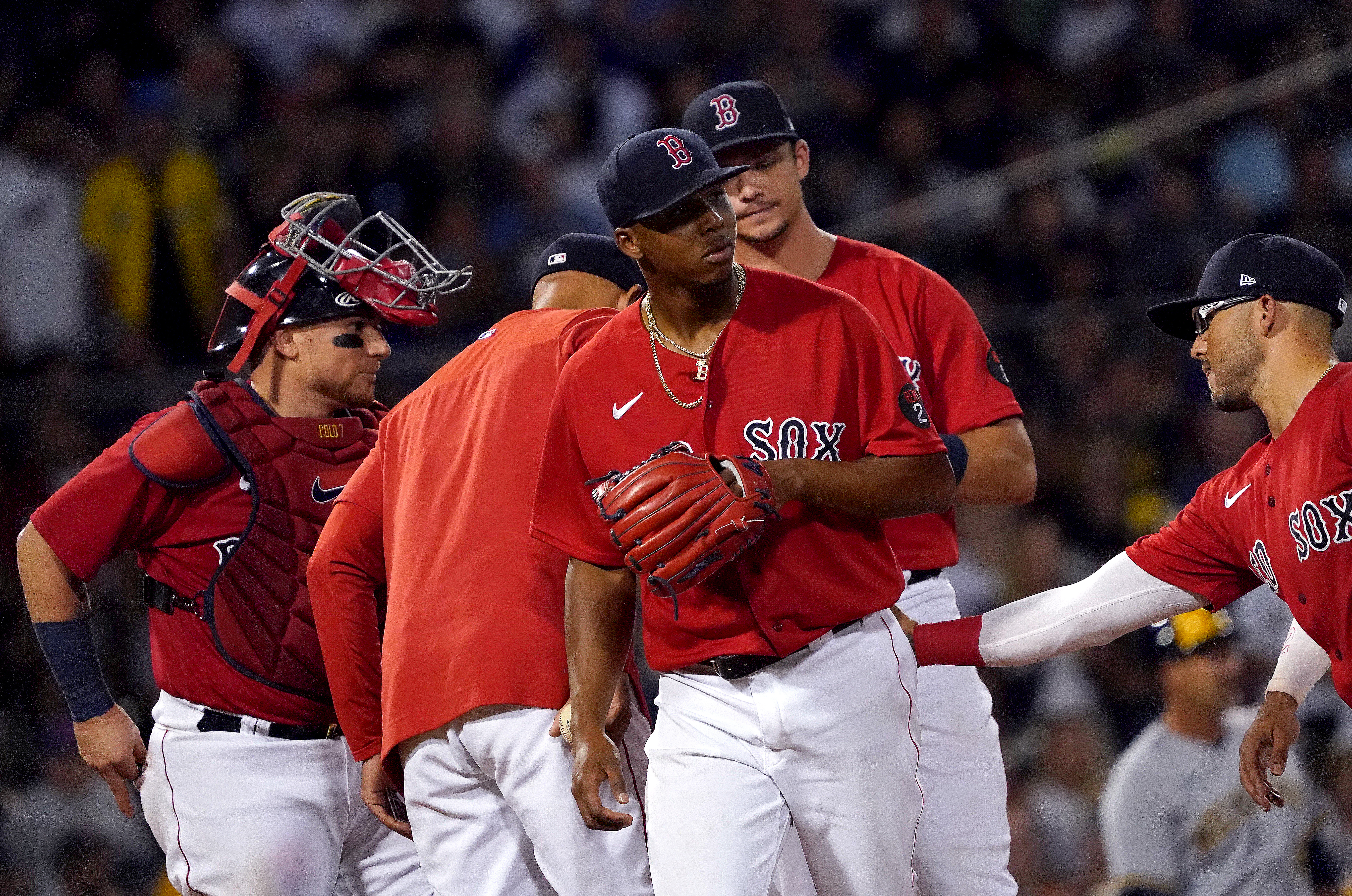 Xander Bogaerts Boston Red Sox Men's Navy Roster Name & Number T-Shirt 