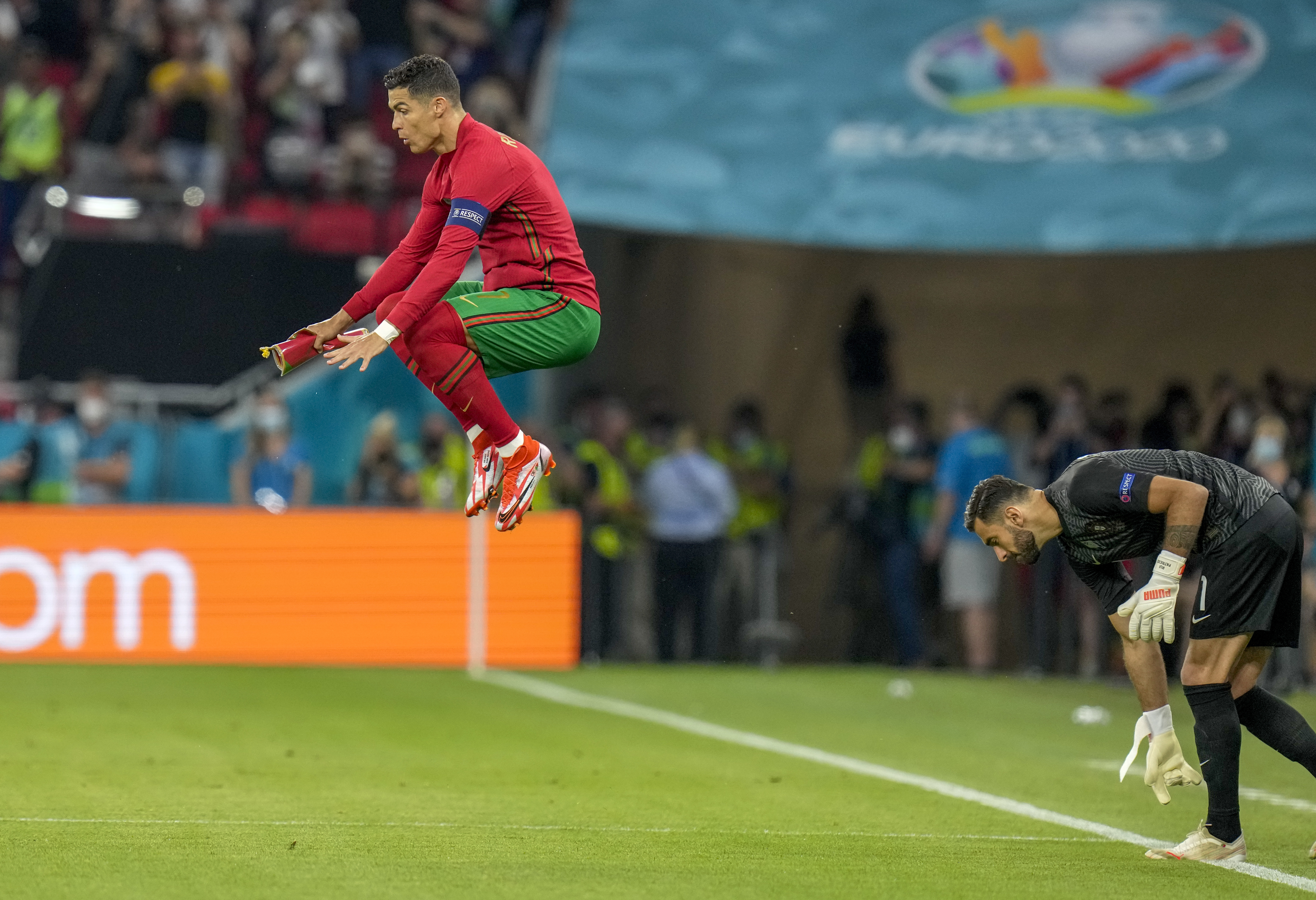 Portugal's Cristiano Ronaldo enjoyed a big day Wednesday.