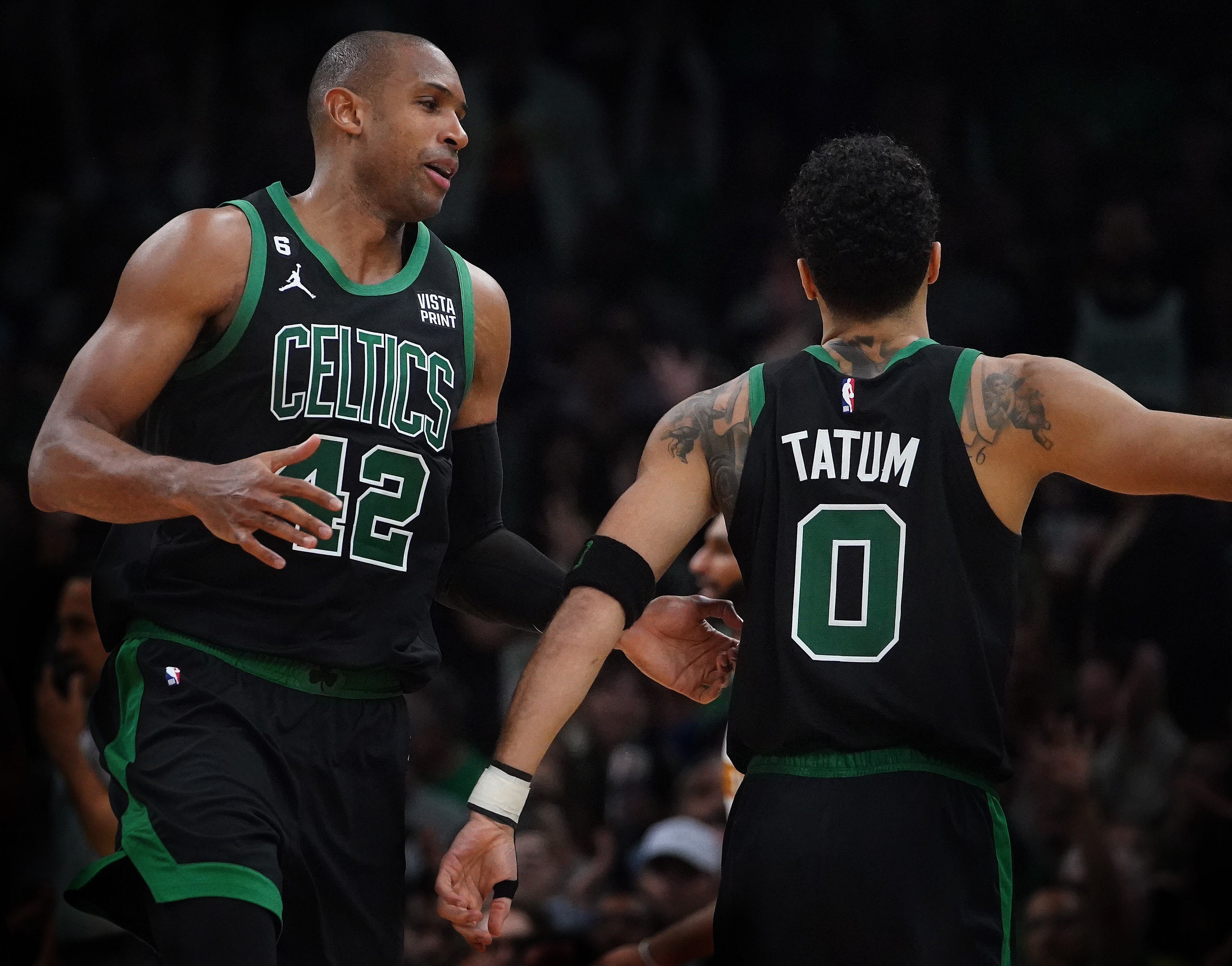 The Celtics got all gussied up to kick off their upcoming season