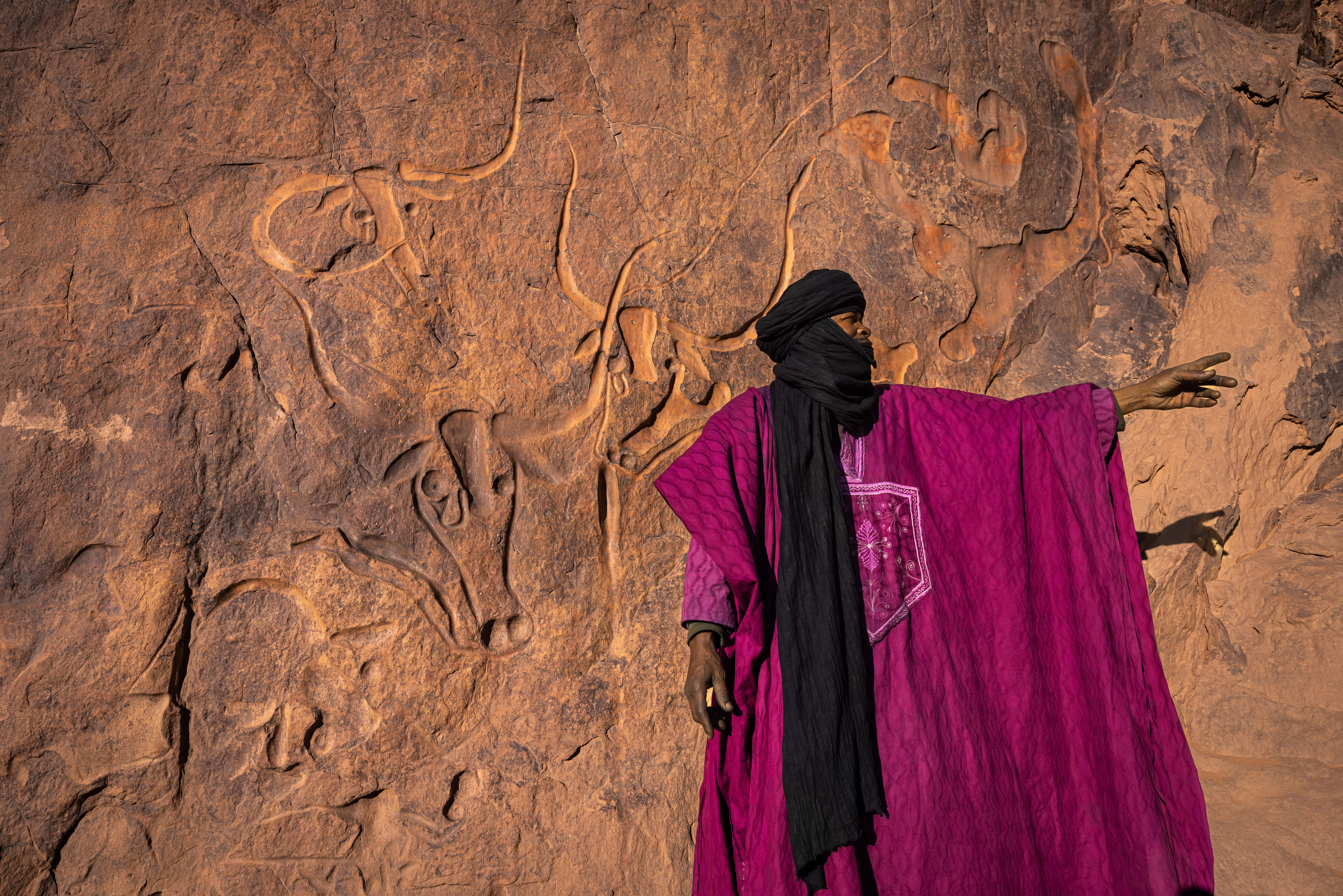 The ancient art of Tassili n'Ajjer in Algeria