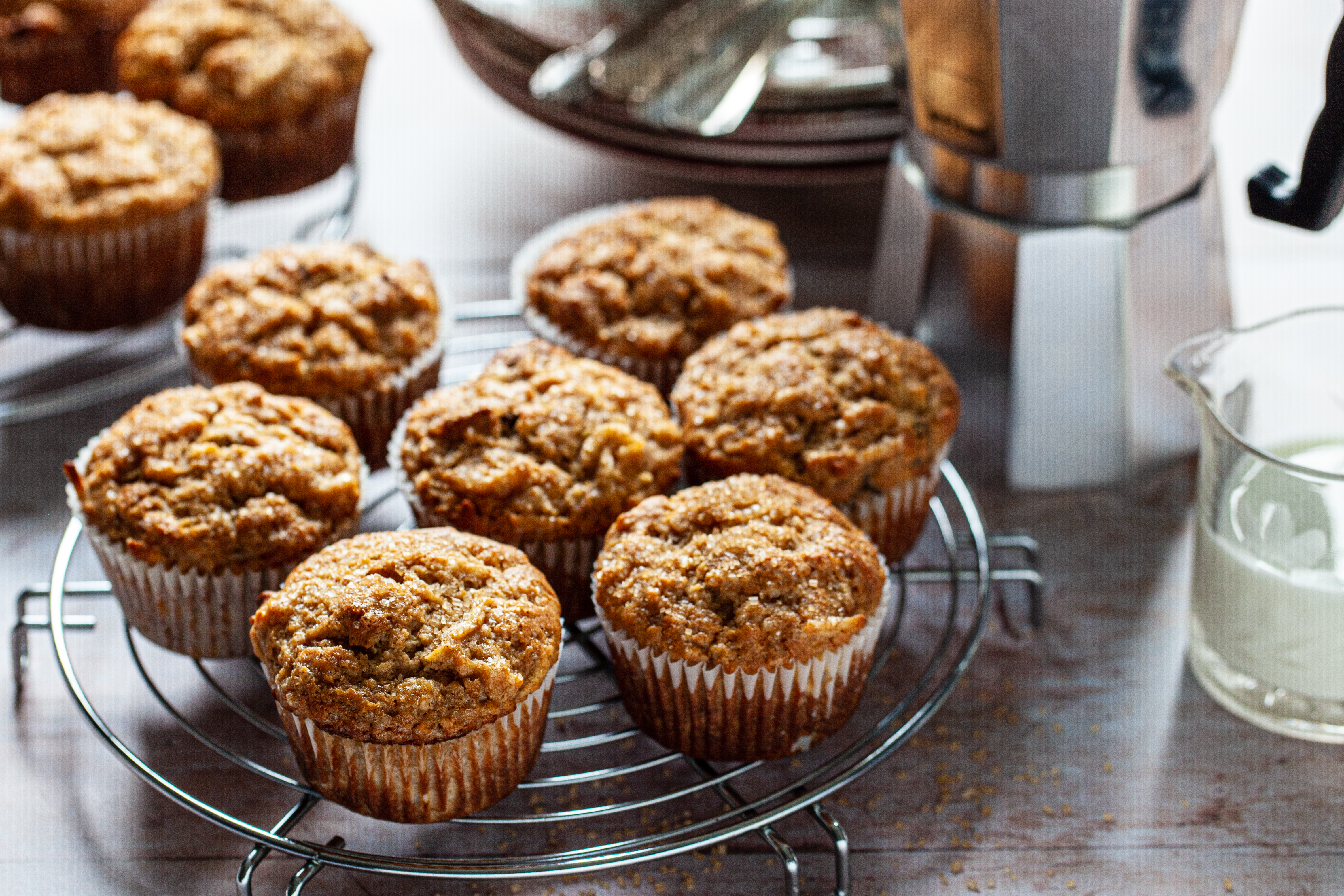 Tomte Muffins (Swedish Apple Muffins) - True North Kitchen