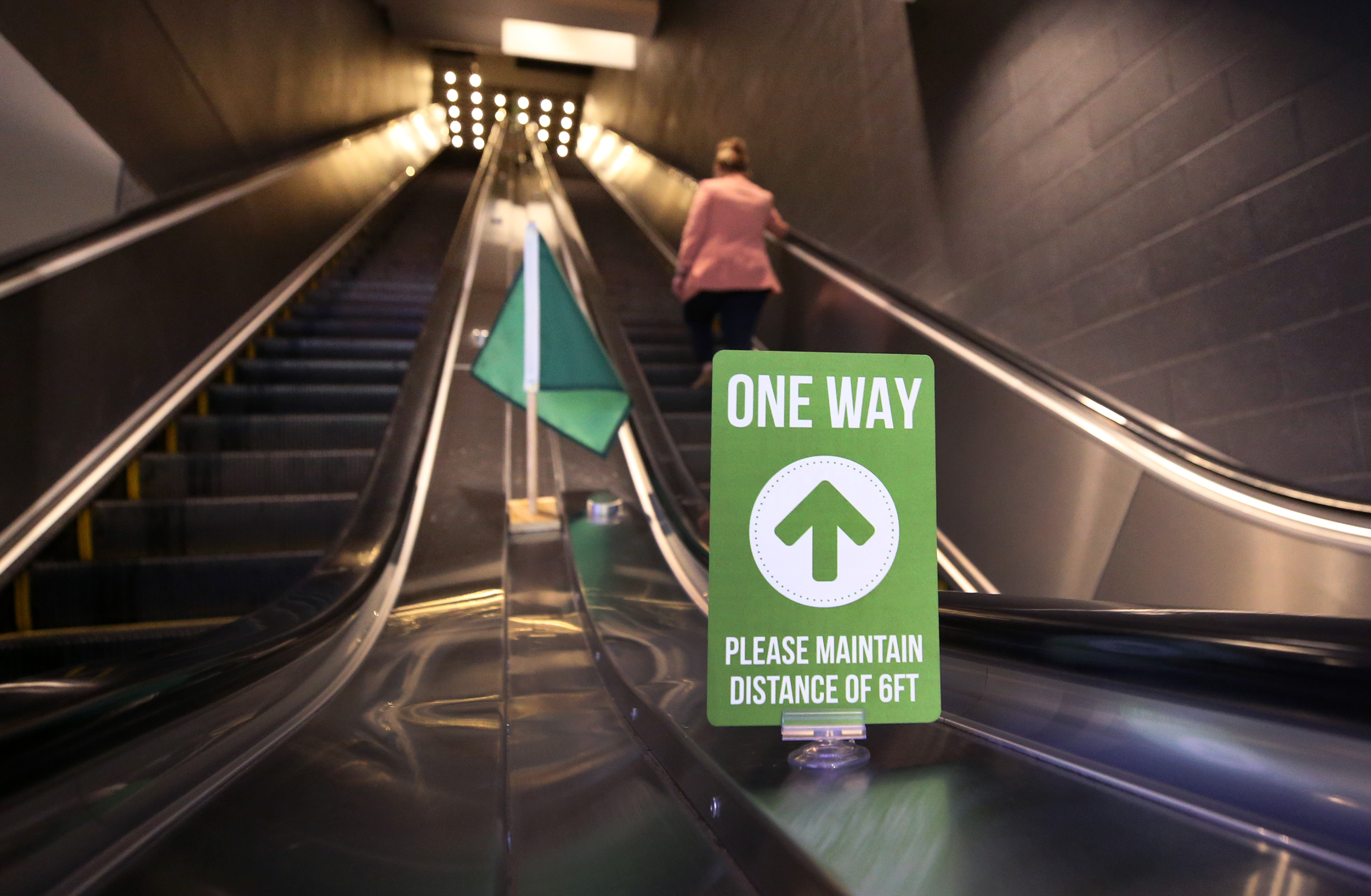 There will be lots of signage reminding fans about safety protocols.