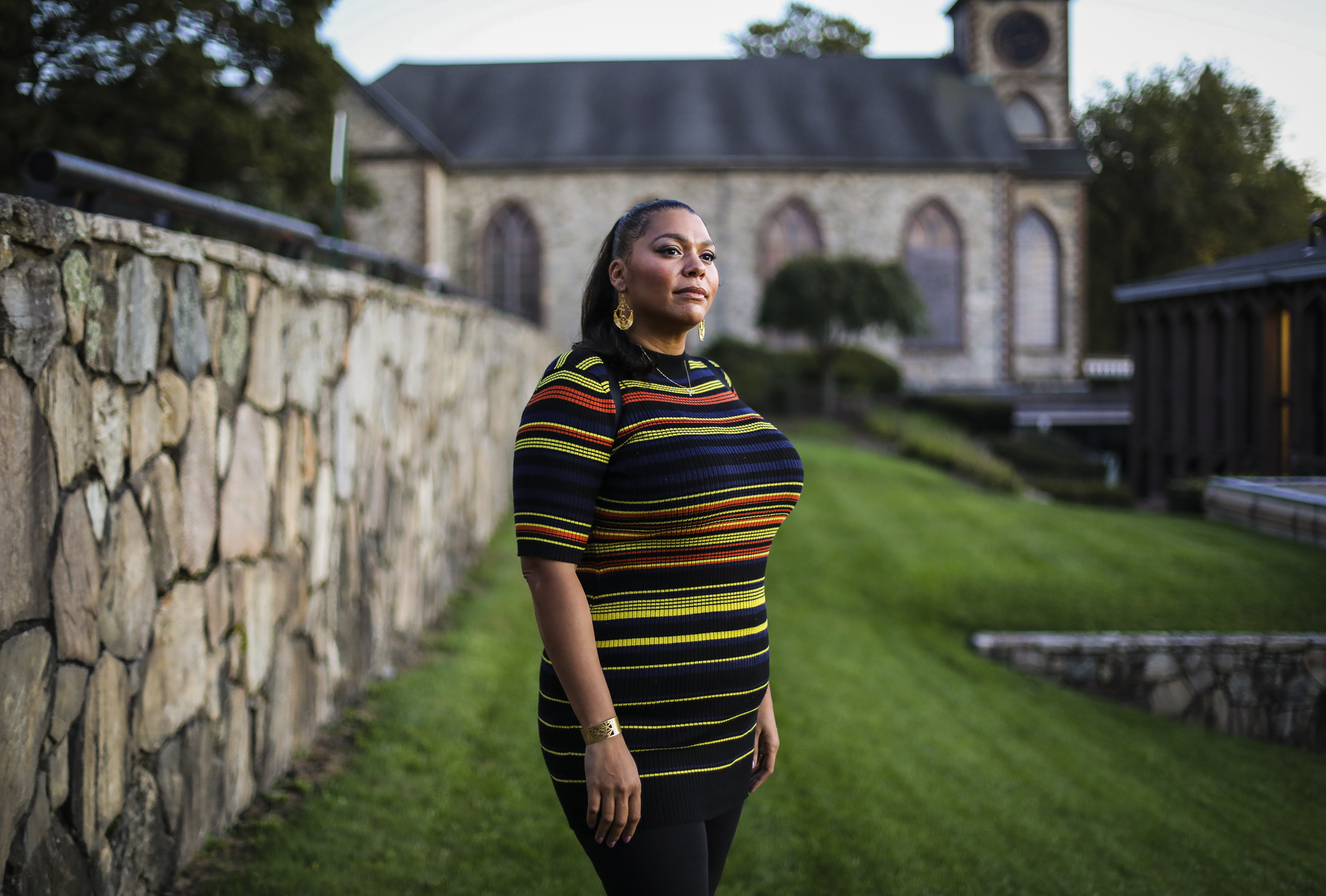 Felicia Love, a birth and postpartum doula providing care to women in Rhode Island and Southeastern Massachusetts, near hear home in Providence.