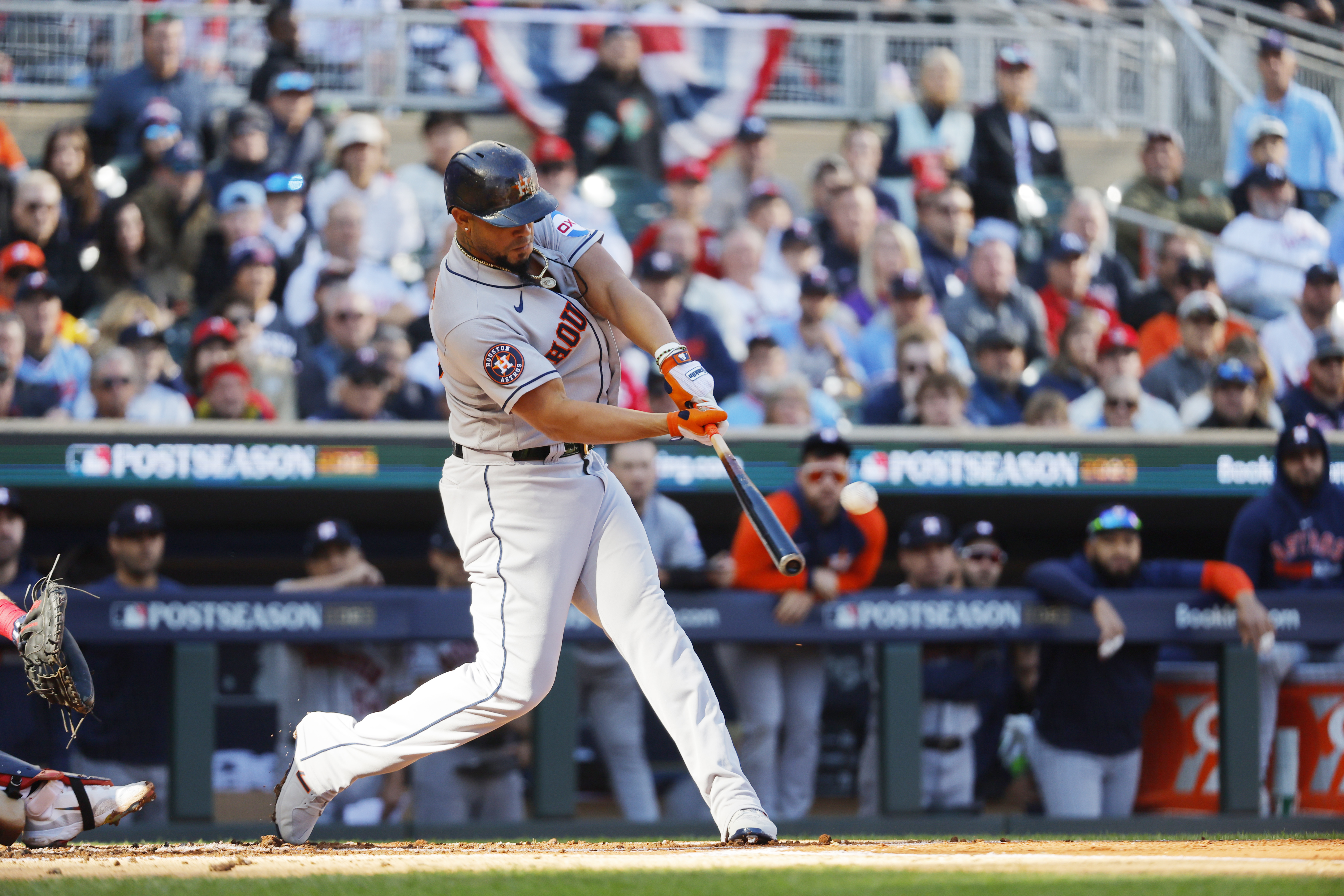 Alex Bregman Game-Used Jersey- MLB Record for Postseason Home Runs