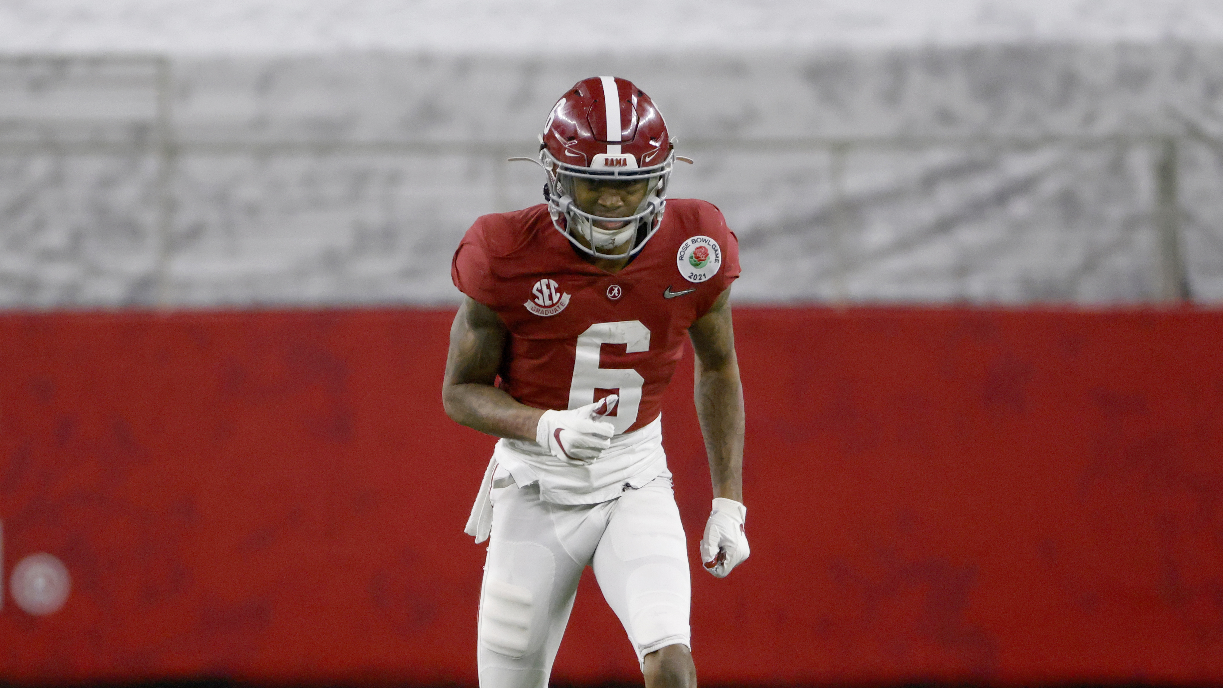 Devonta Smith, Alabama, Safety