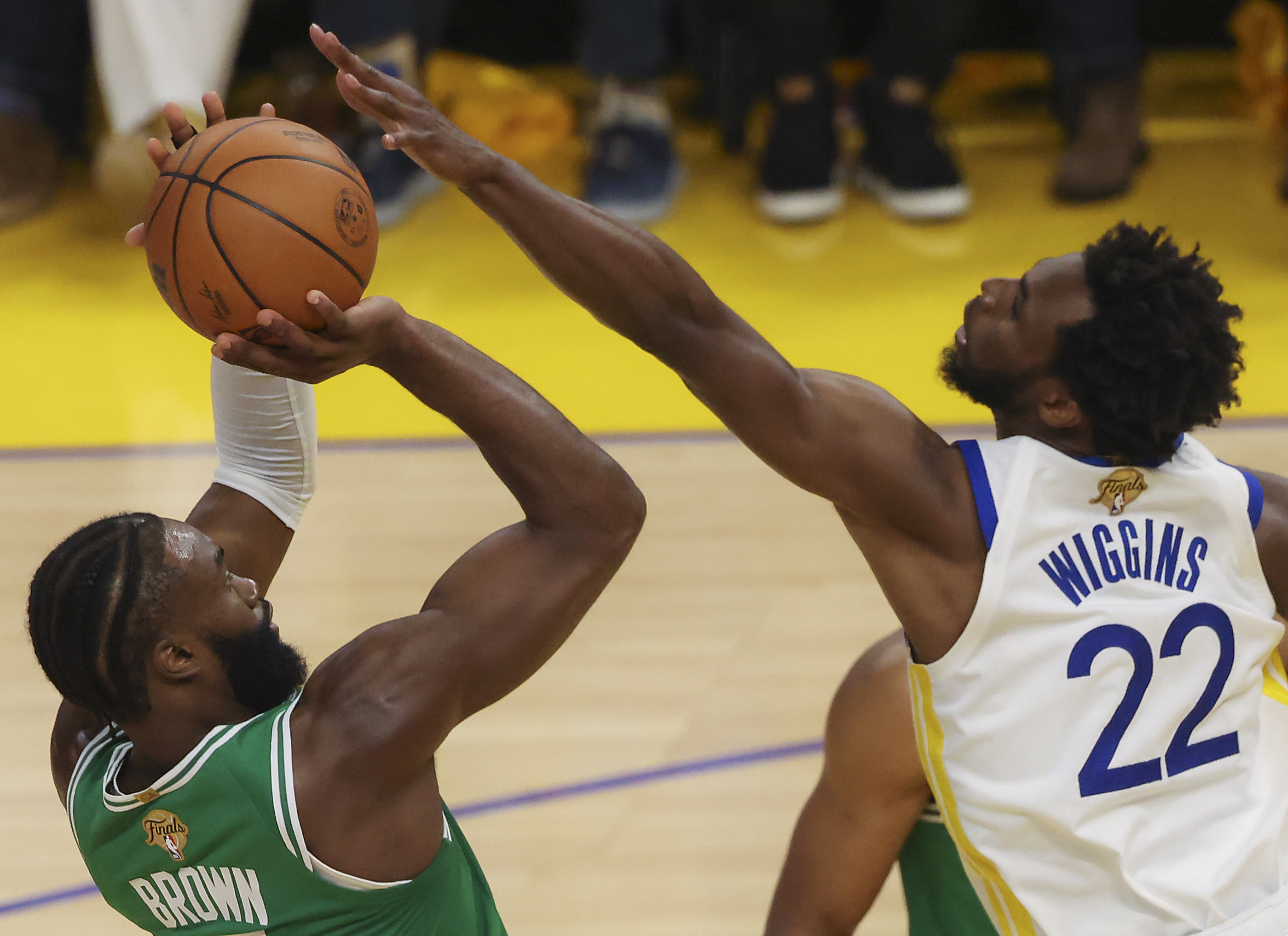 Jaylen Brown remains vague when asked to clarify comments about