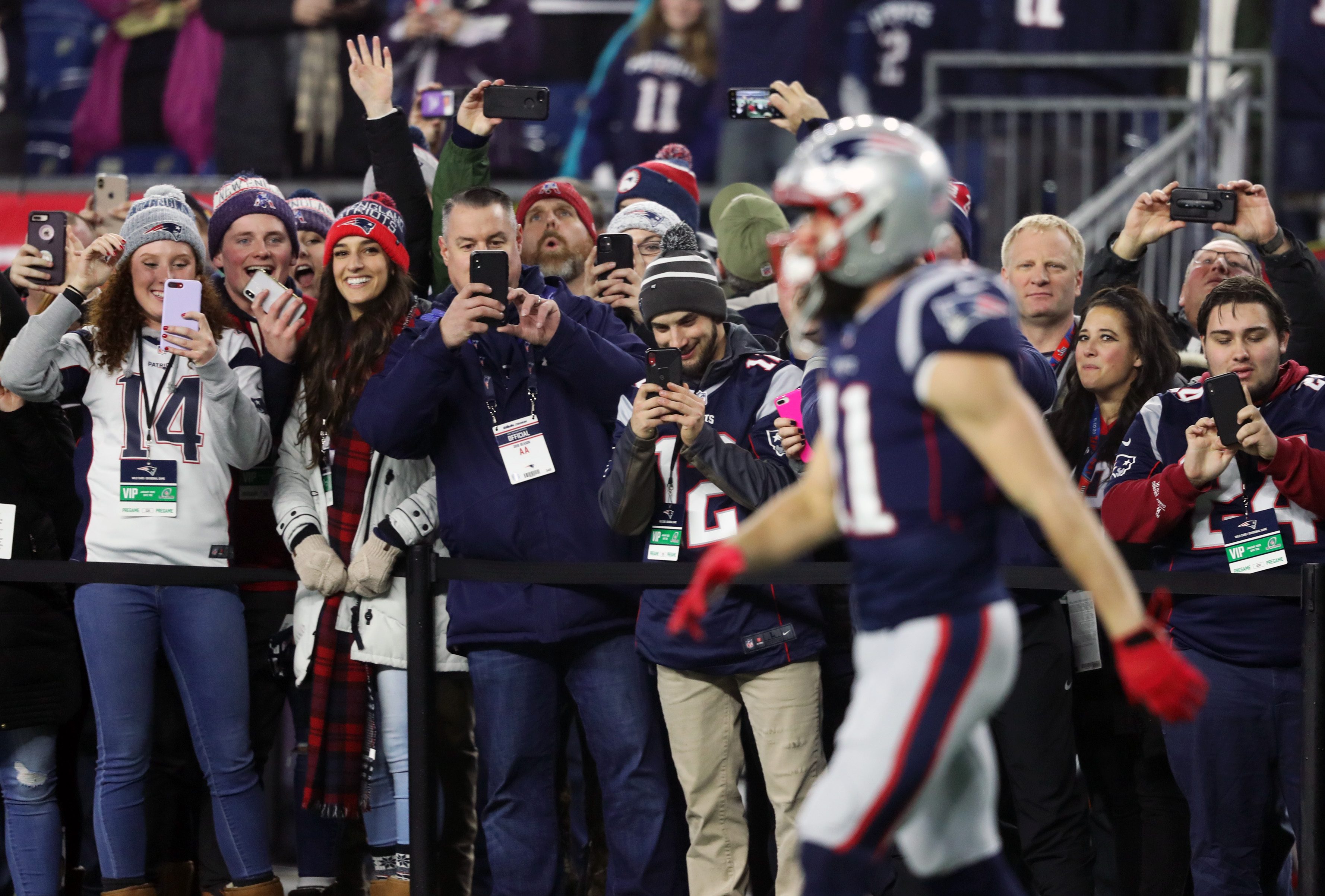 Tom Brady to Julian Edelman on his retirement: 'You had an amazing football  journey, an amazing life journey in New England' - The Boston Globe