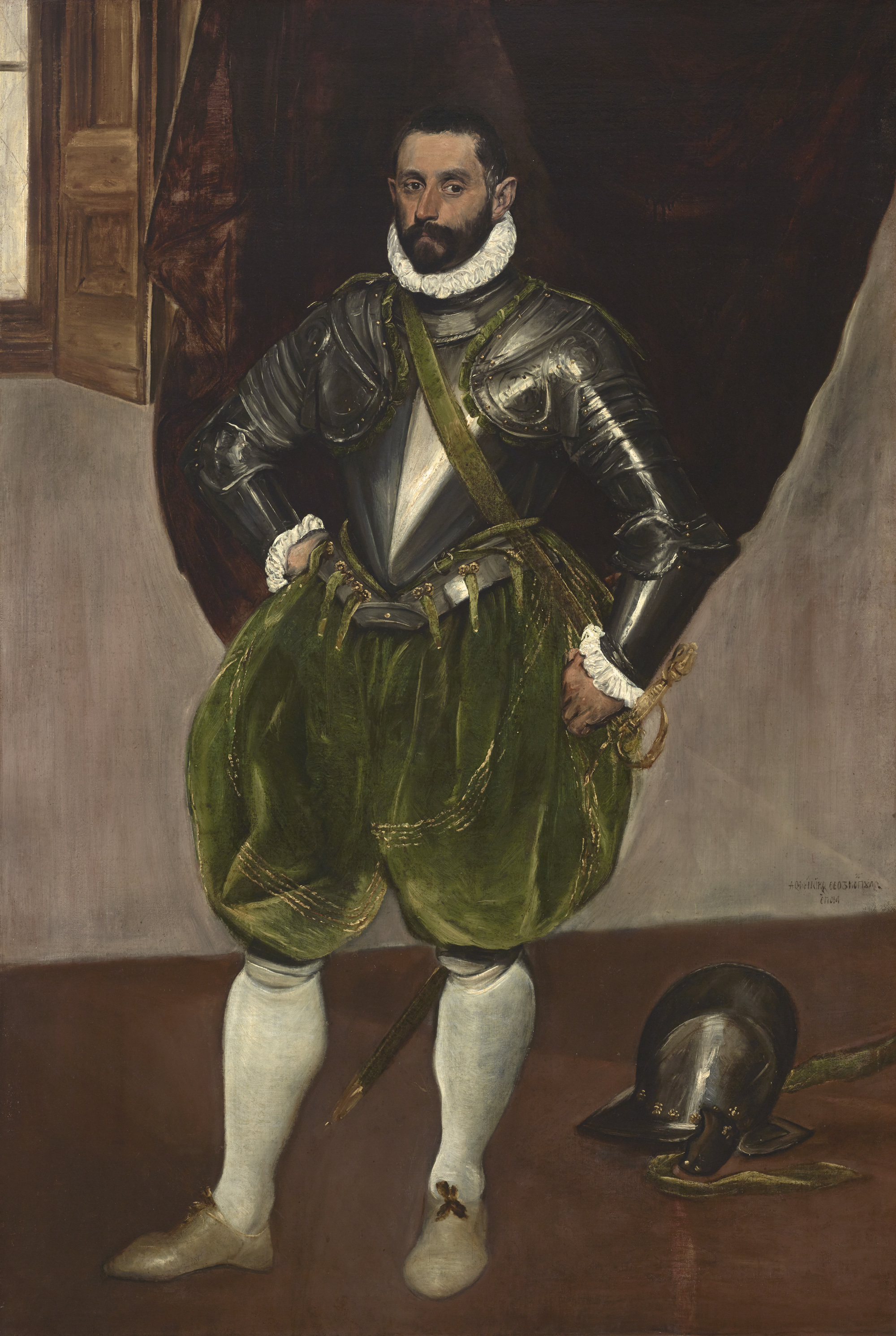 Vincenzo Anastagi, 1571-1576, oil on canvas, by El Greco (Domenikos Theotokopoulos, 1541-1614)