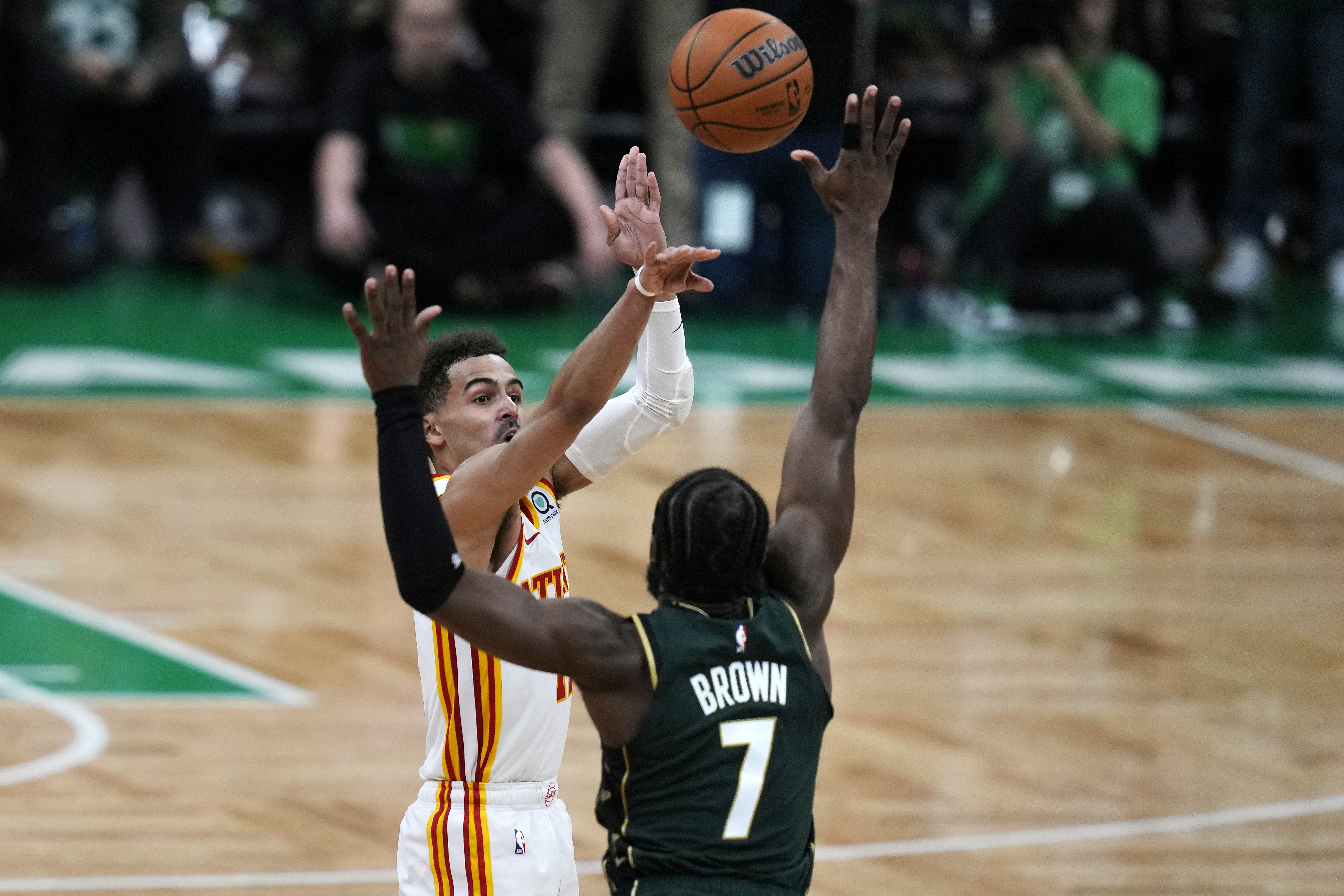 Atlanta's Trae Young shines in first trip to NBA playoffs