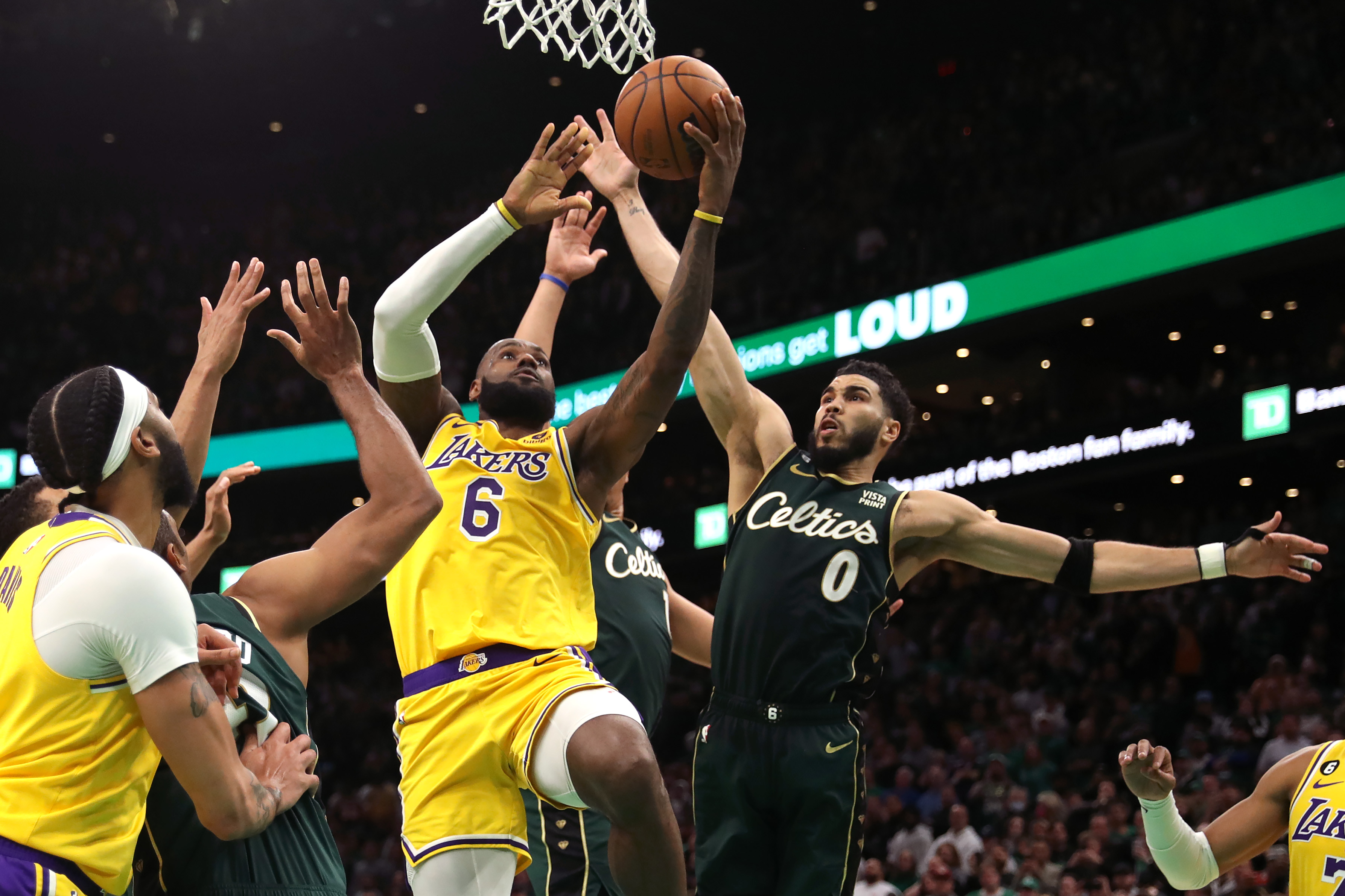 A foul that wasn't called, Patrick Beverley's funny stunt, and Jaylen Brown  in the clutch: Unpacking Celtics-Lakers - The Boston Globe