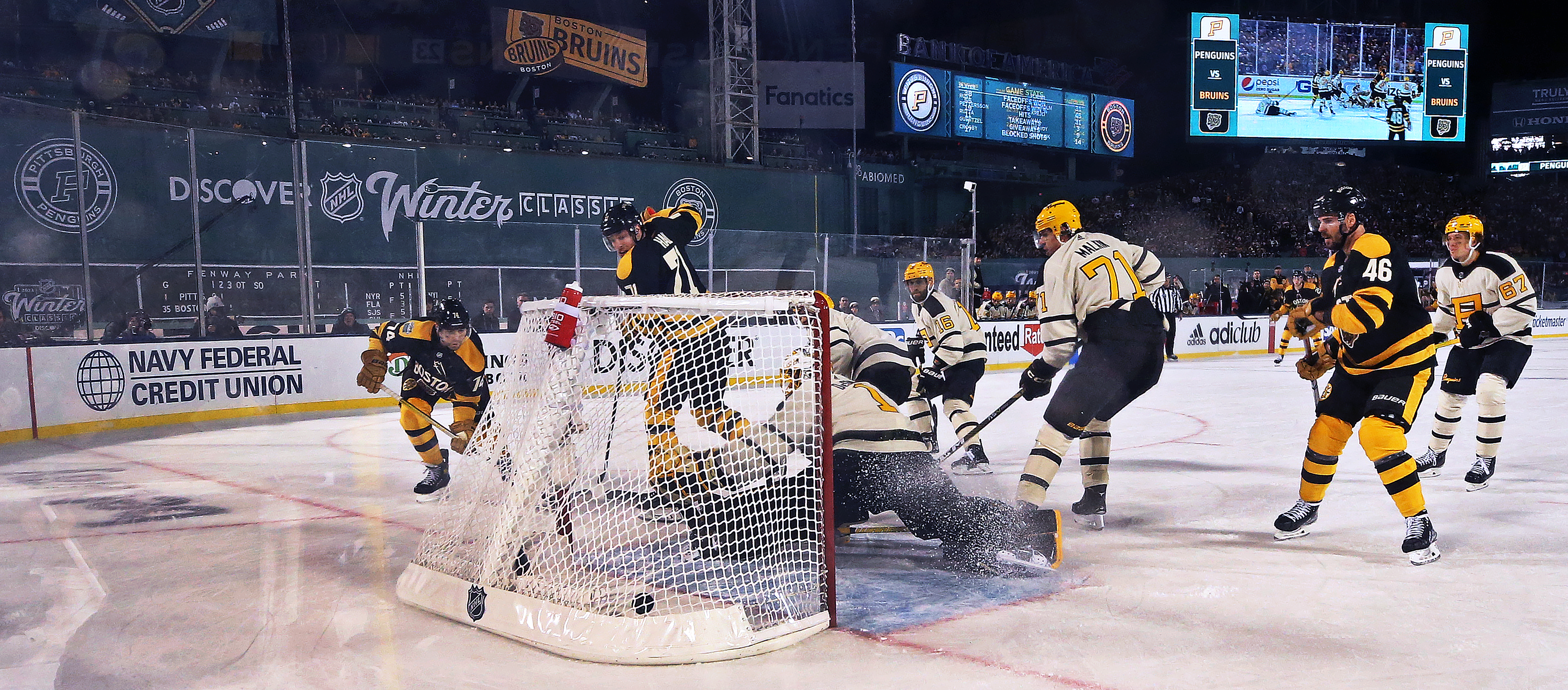 Photo gallery: Penguins, Bruins take the ice for Winter Classic at Fenway  Park