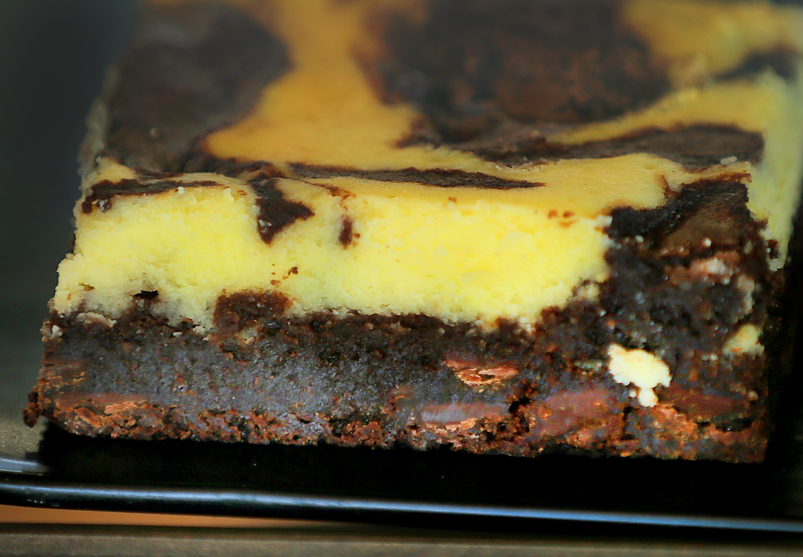 Marble brownies.