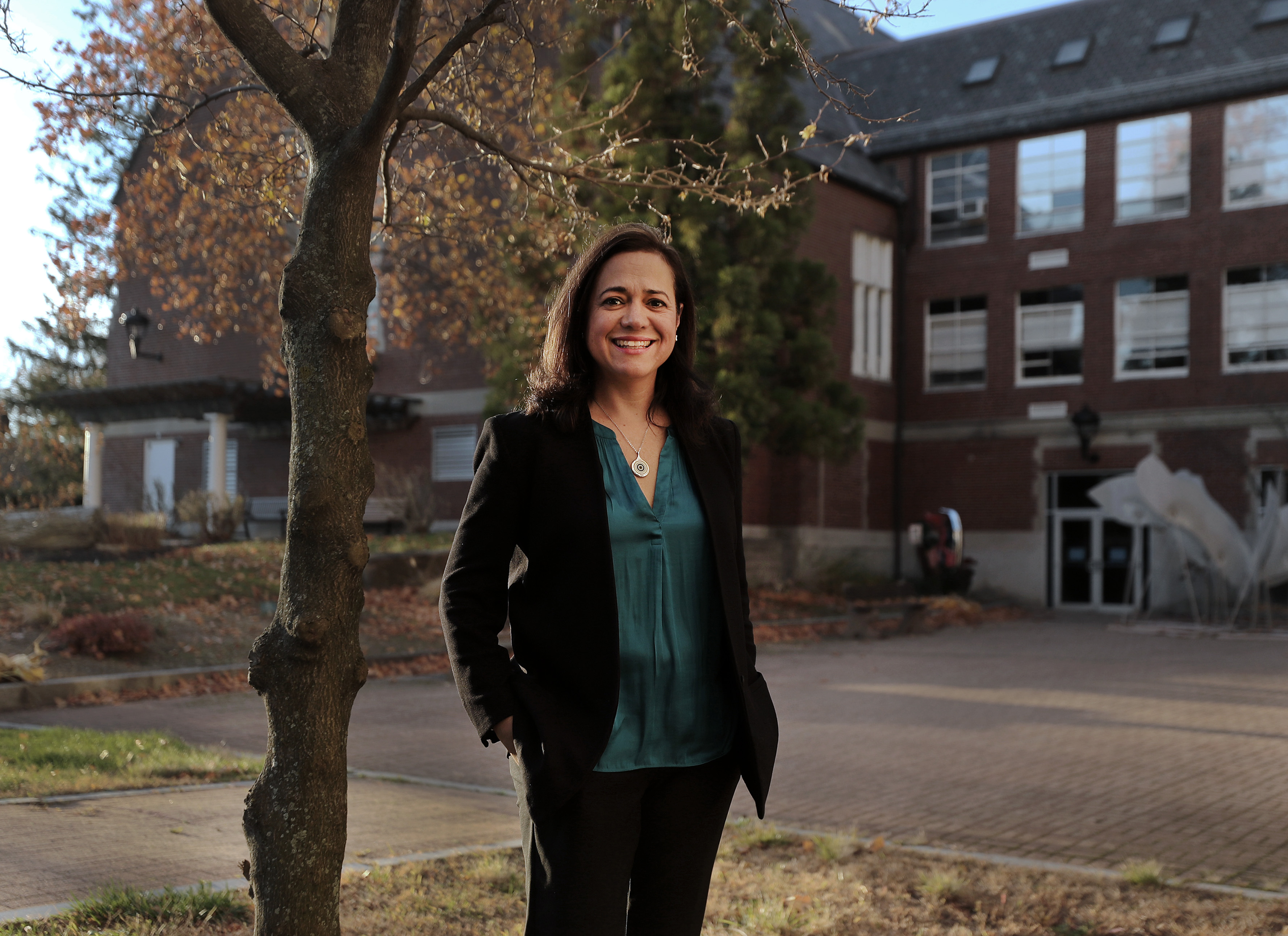 Natasha Espada, the principal of Studio Enée, an architectural firm she founded in Needham.