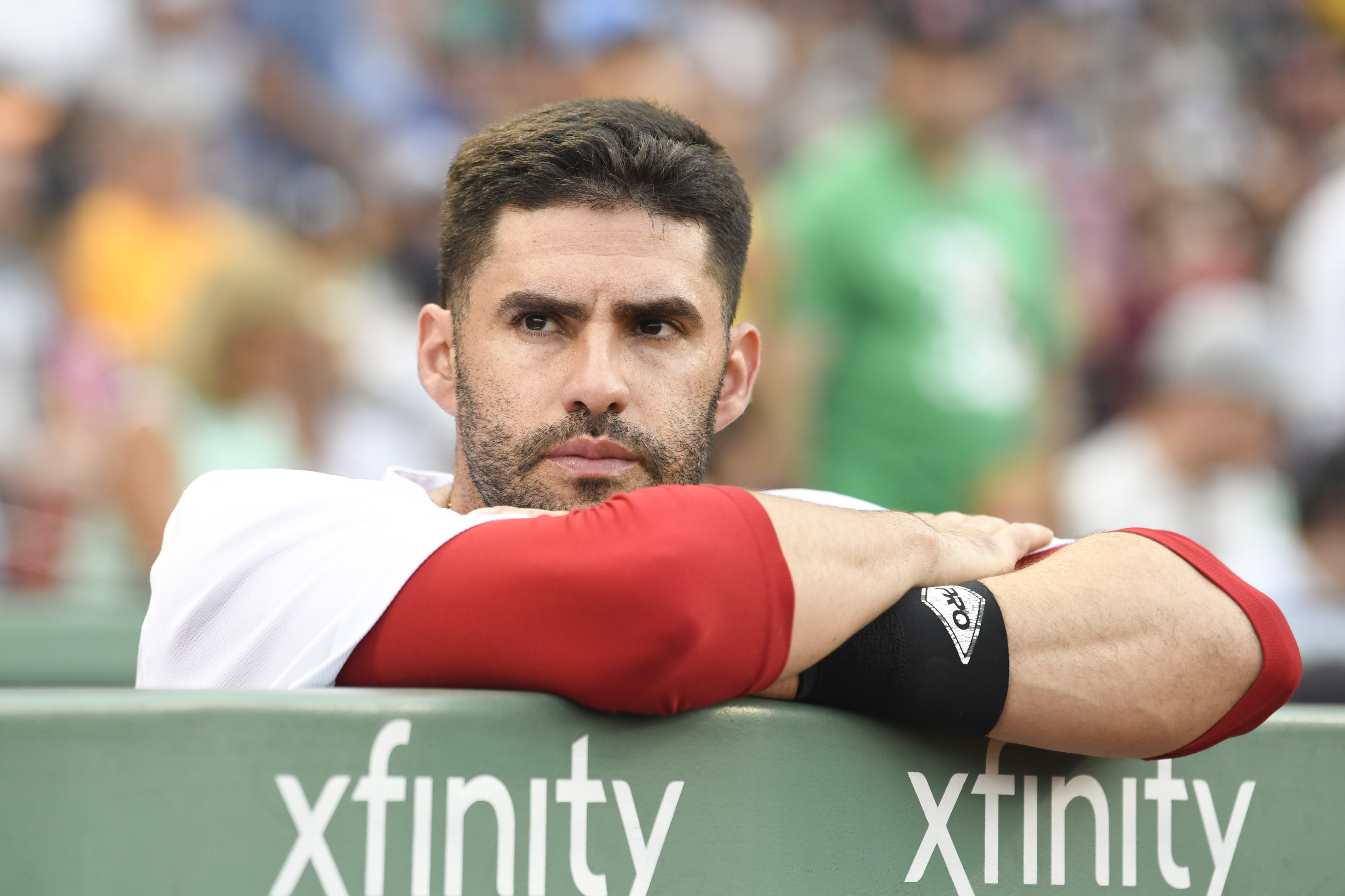 J.D. Martinez placed on COVID-related IL as tough stretch for Red