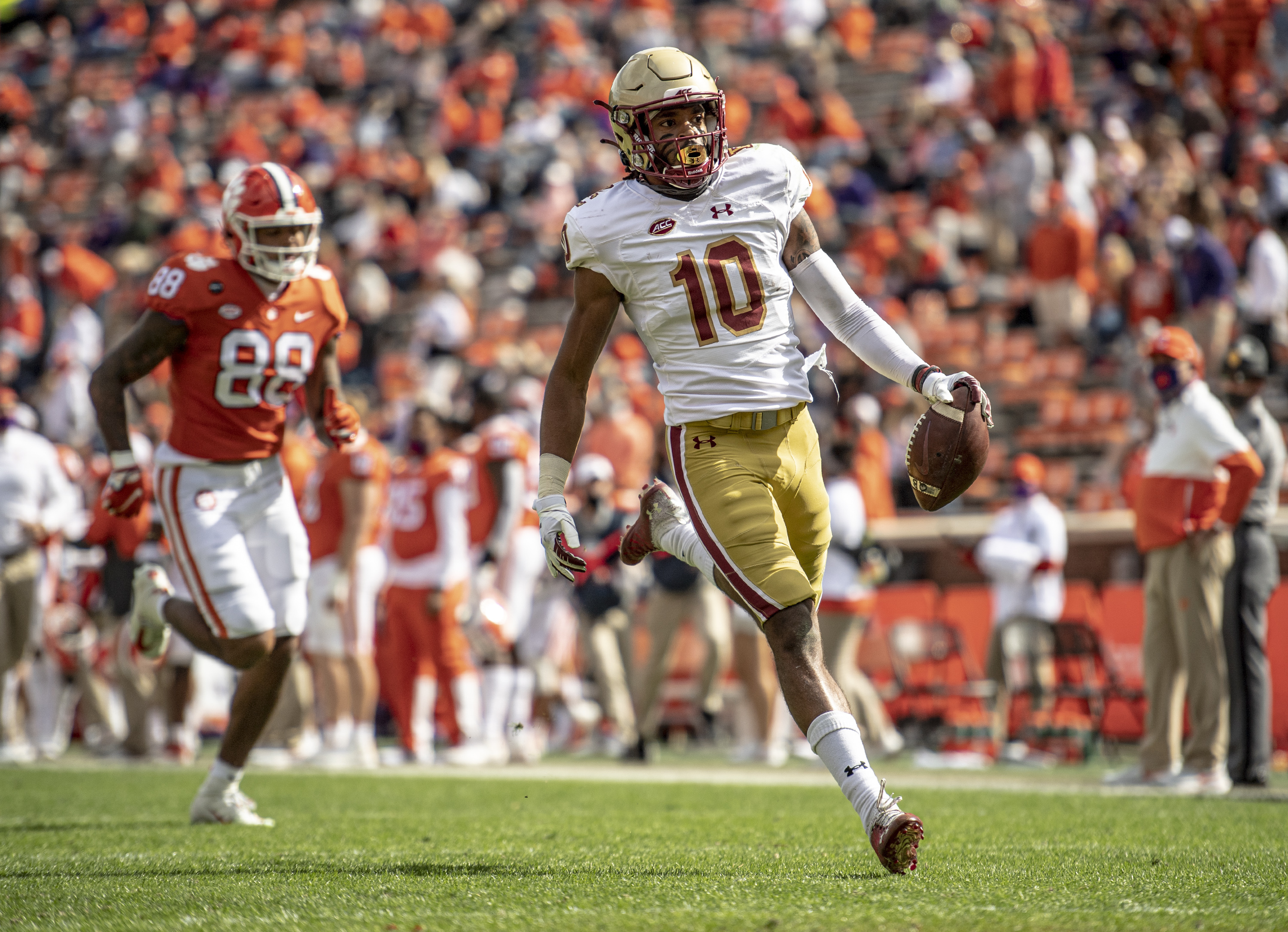 Boston College is about to finish an entire college football season COVID  free. How did they do it? - The Boston Globe