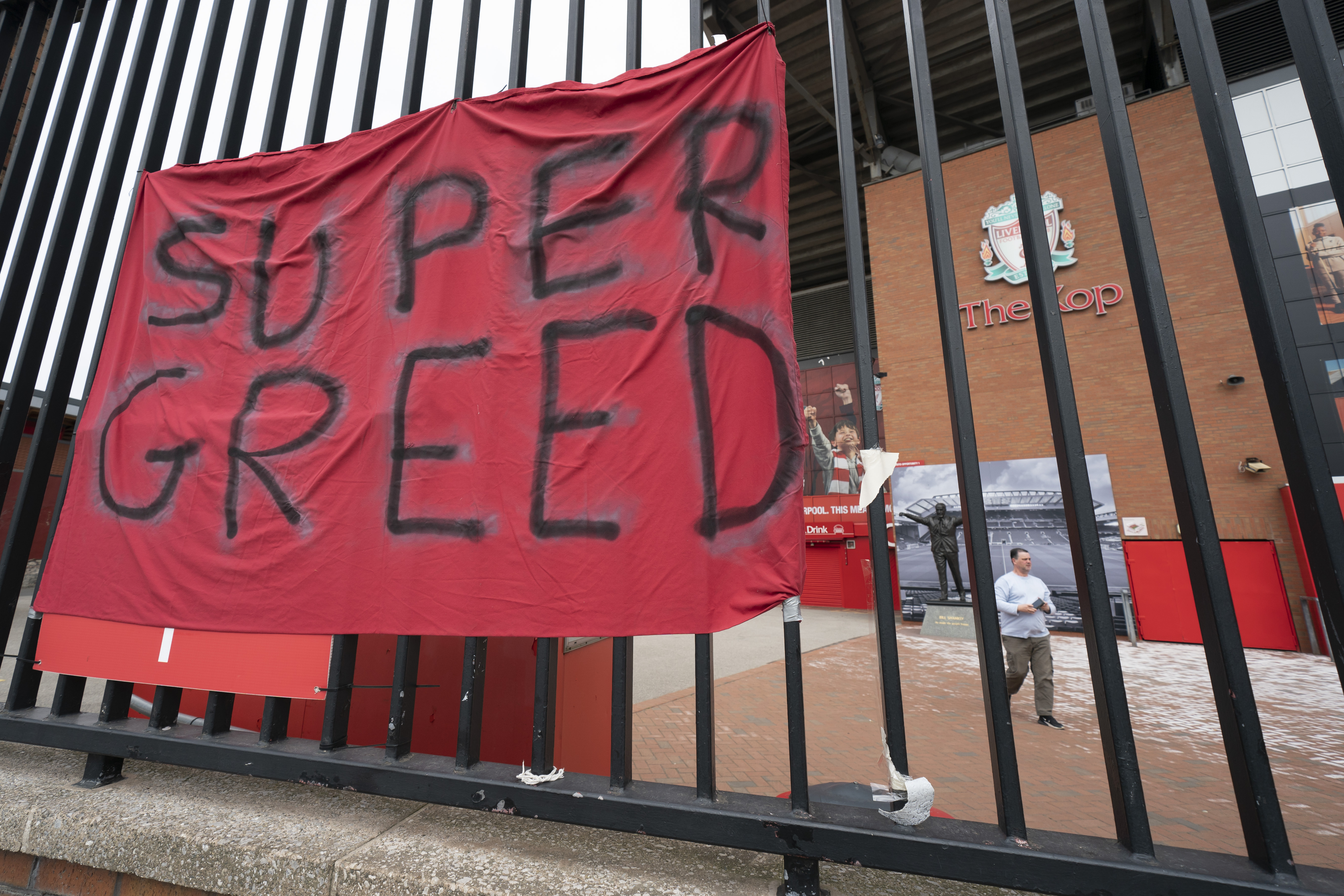 Soccer fans were loud and clear when it came to their feelings about the proposed Super League.