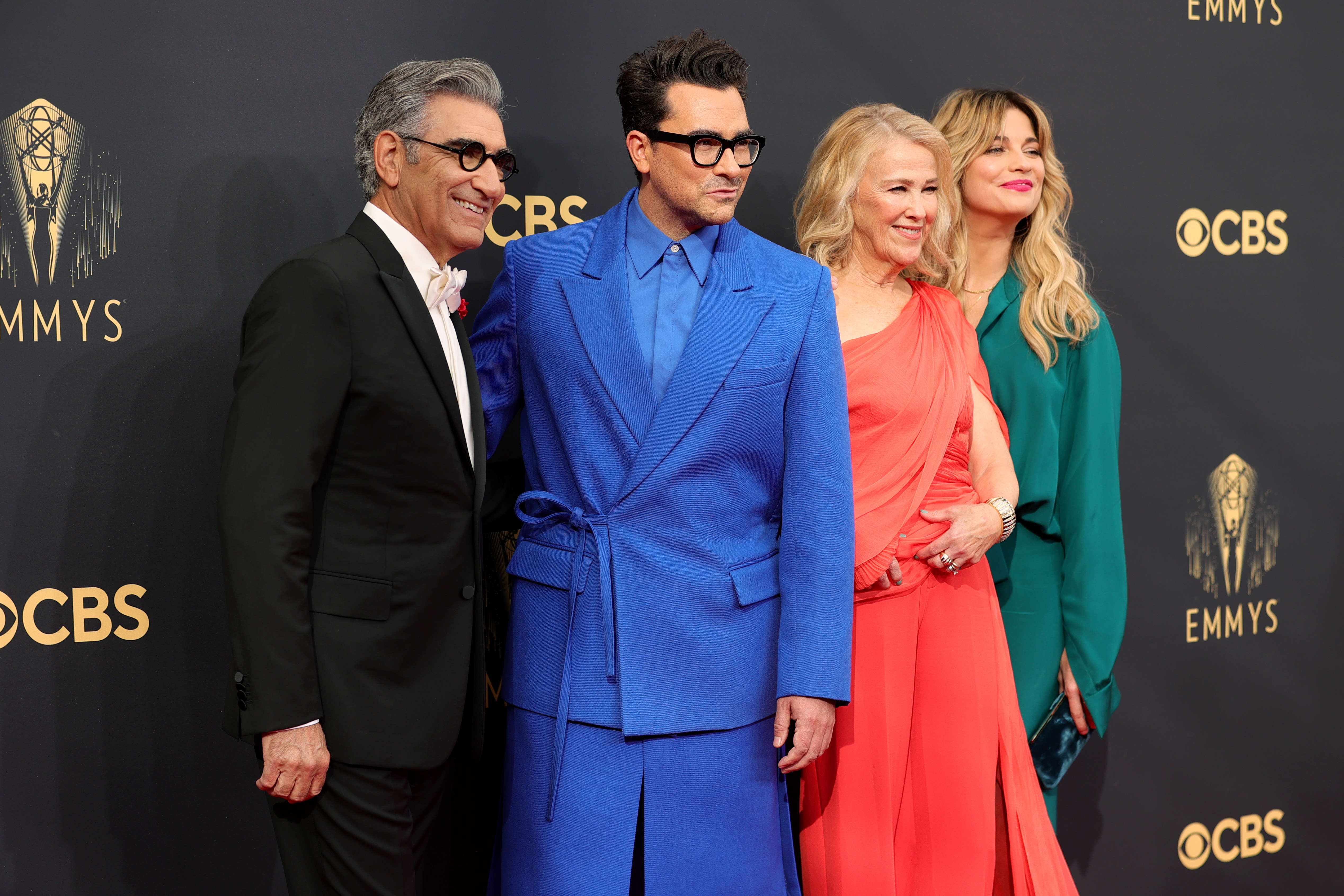 Eugene Levy, Dan Levy, Catherine O'Hara, and Annie Murphy.