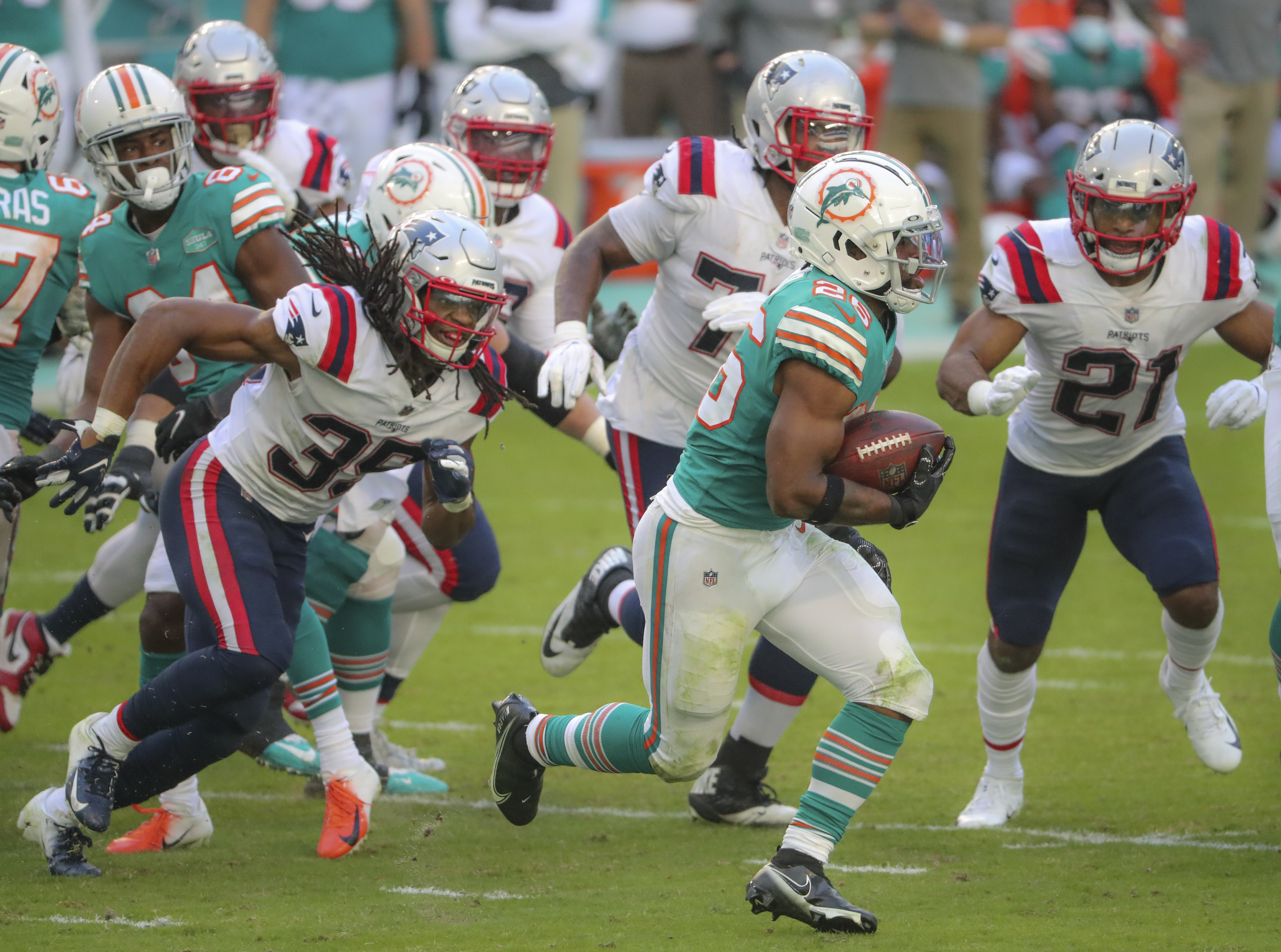 After losing to the Dolphins, the Patriots have their two other AFC East foes left to face this season.