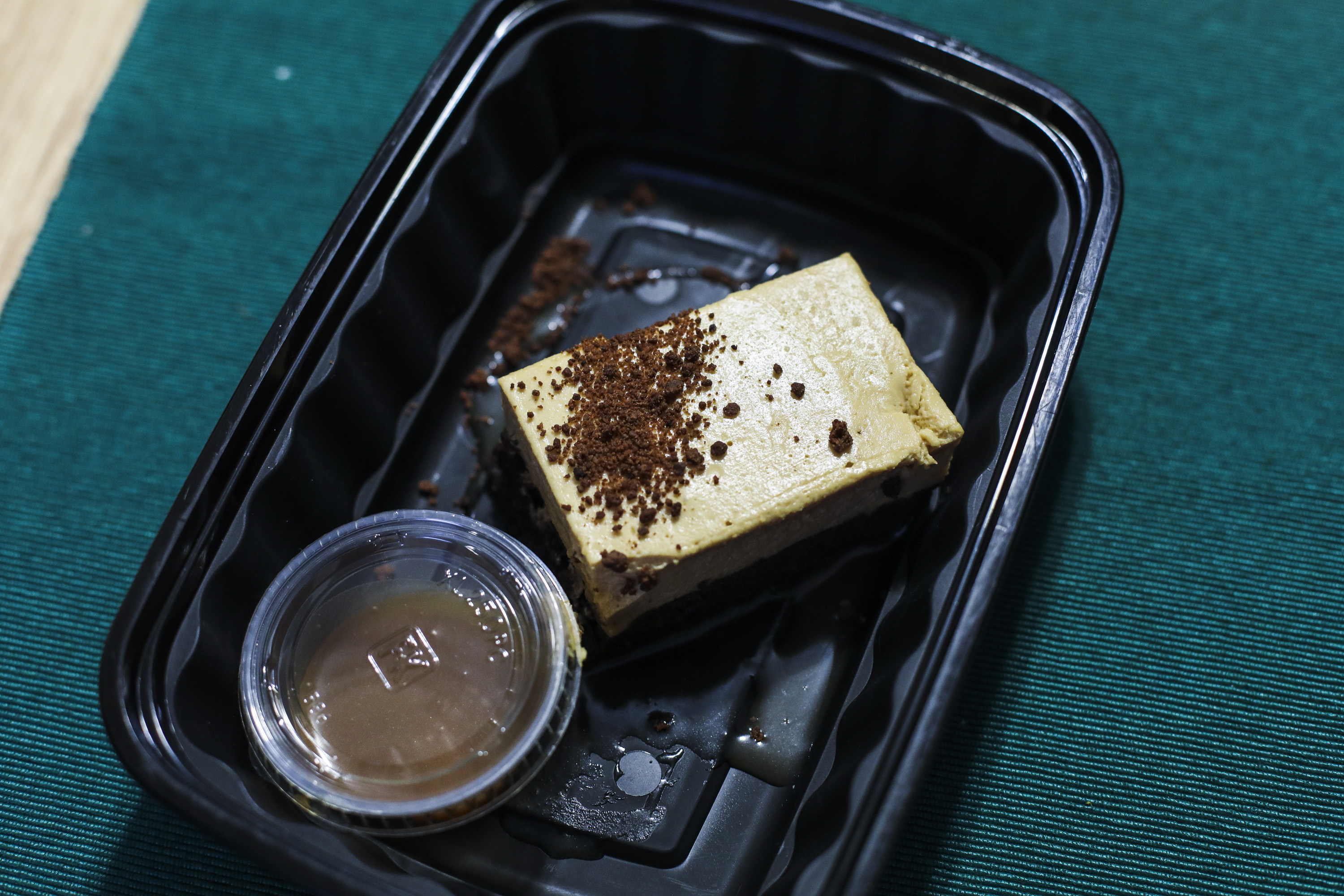 Chocolate hazelnut cake at dbar.