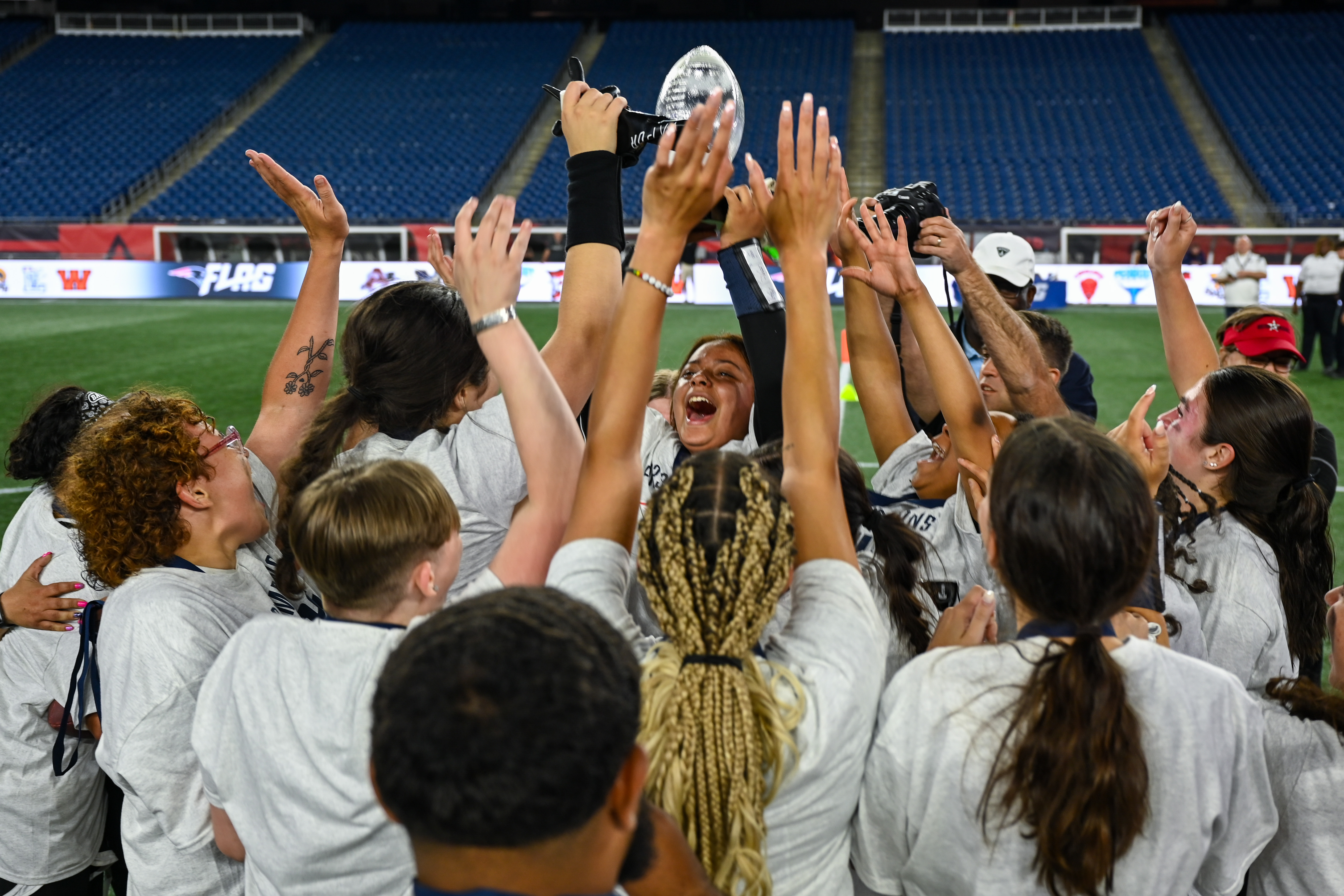 Gillette Stadium to Host Girls Flag Football Championships