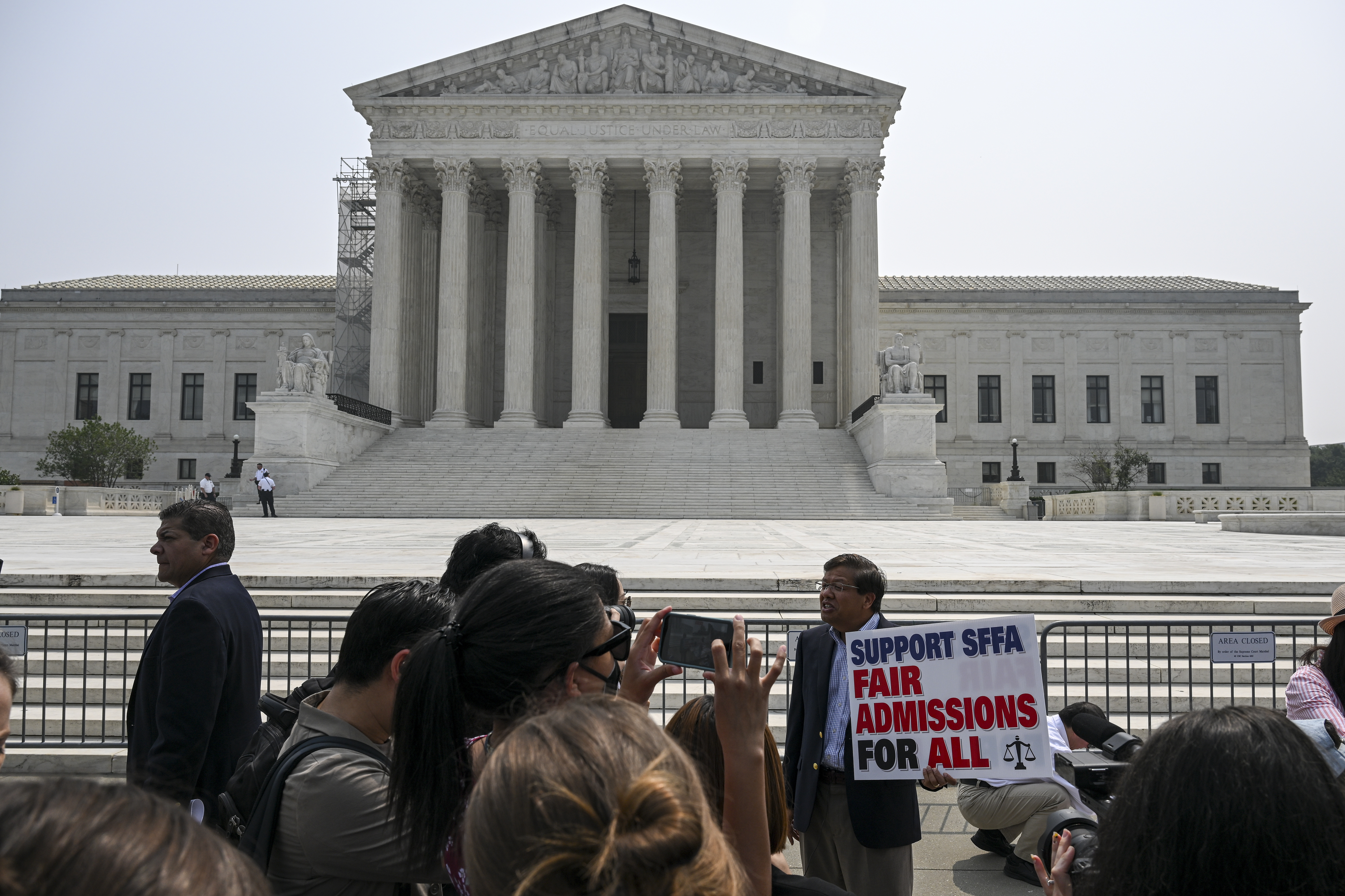 High court strikes down affirmative action admission policies