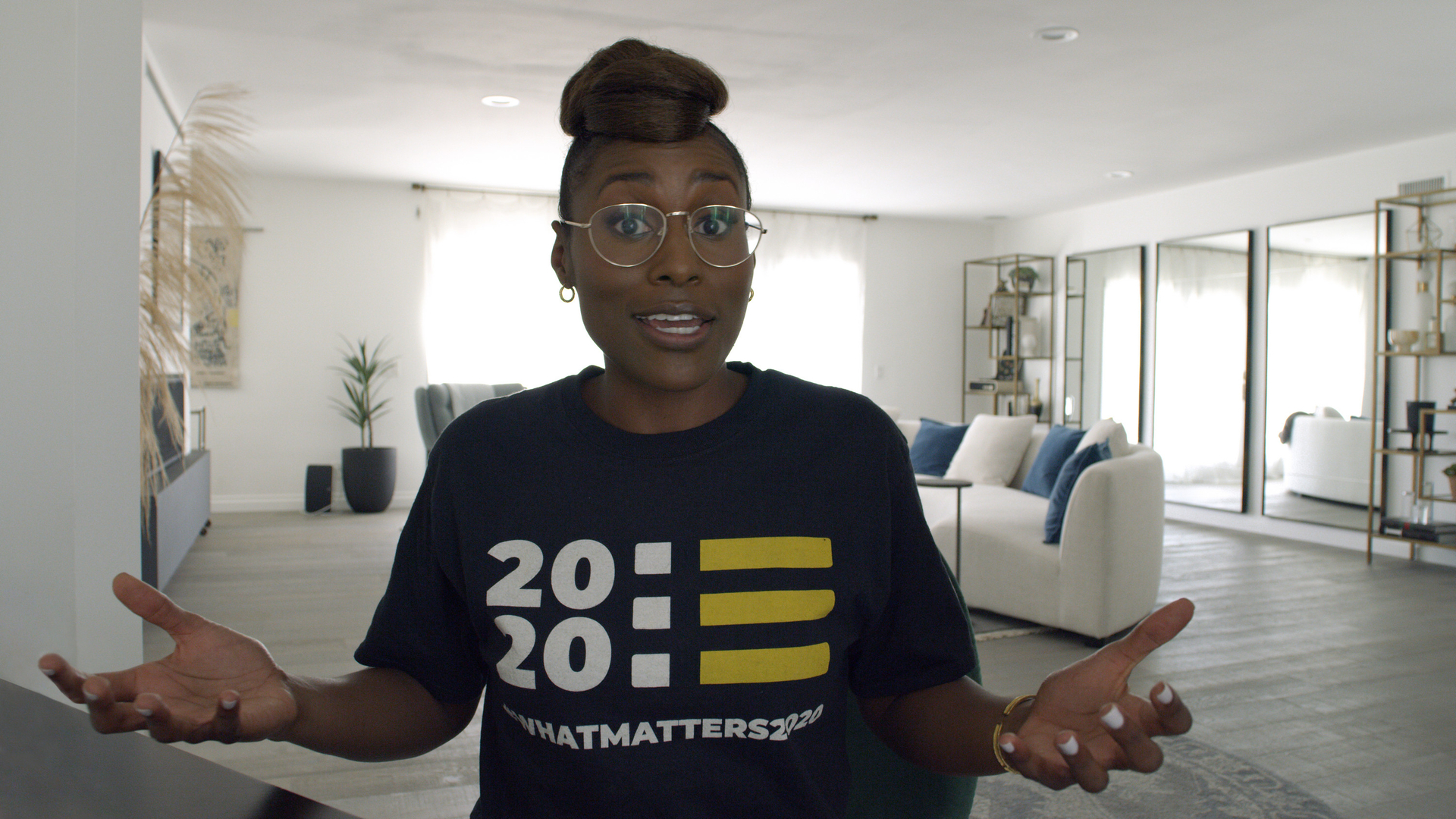 Issa Rae in HBO's "Coastal Elites."