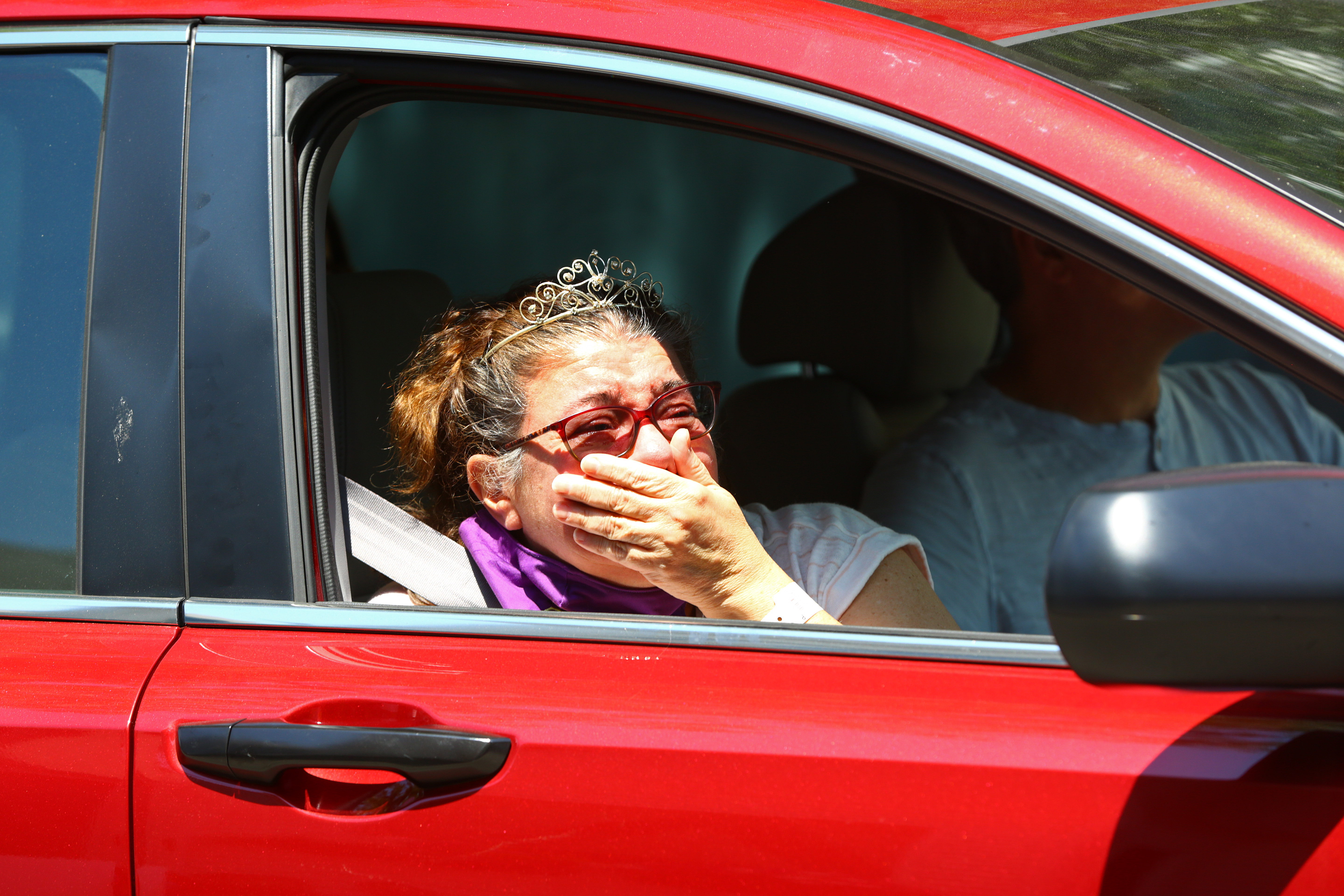 Nina Coletta arrived home to East Boston from Spaulding Rehab after surviving COVID-19.