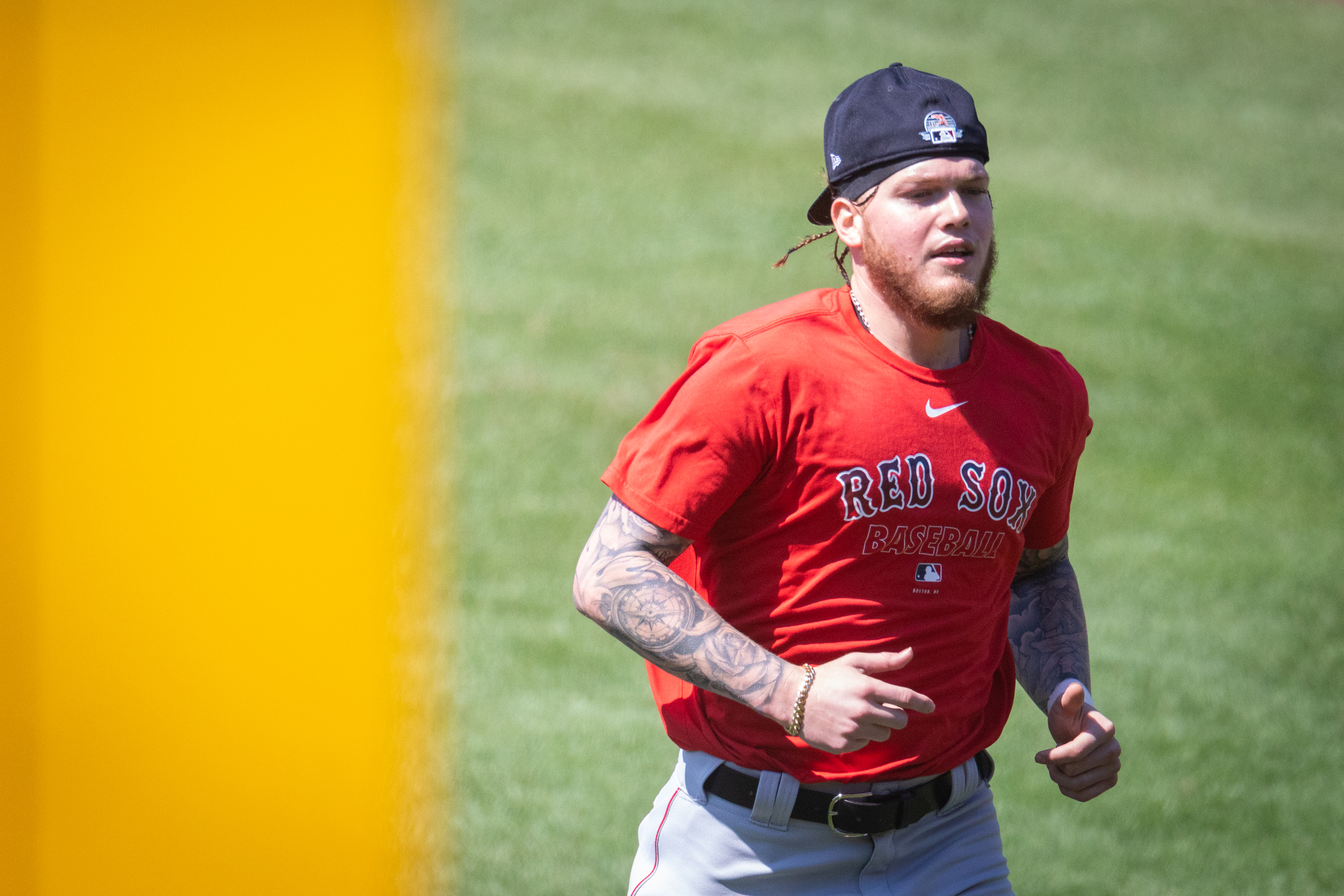 New Red Sox outfielder Alex Verdugo on wearing No. 99 - The Boston Globe