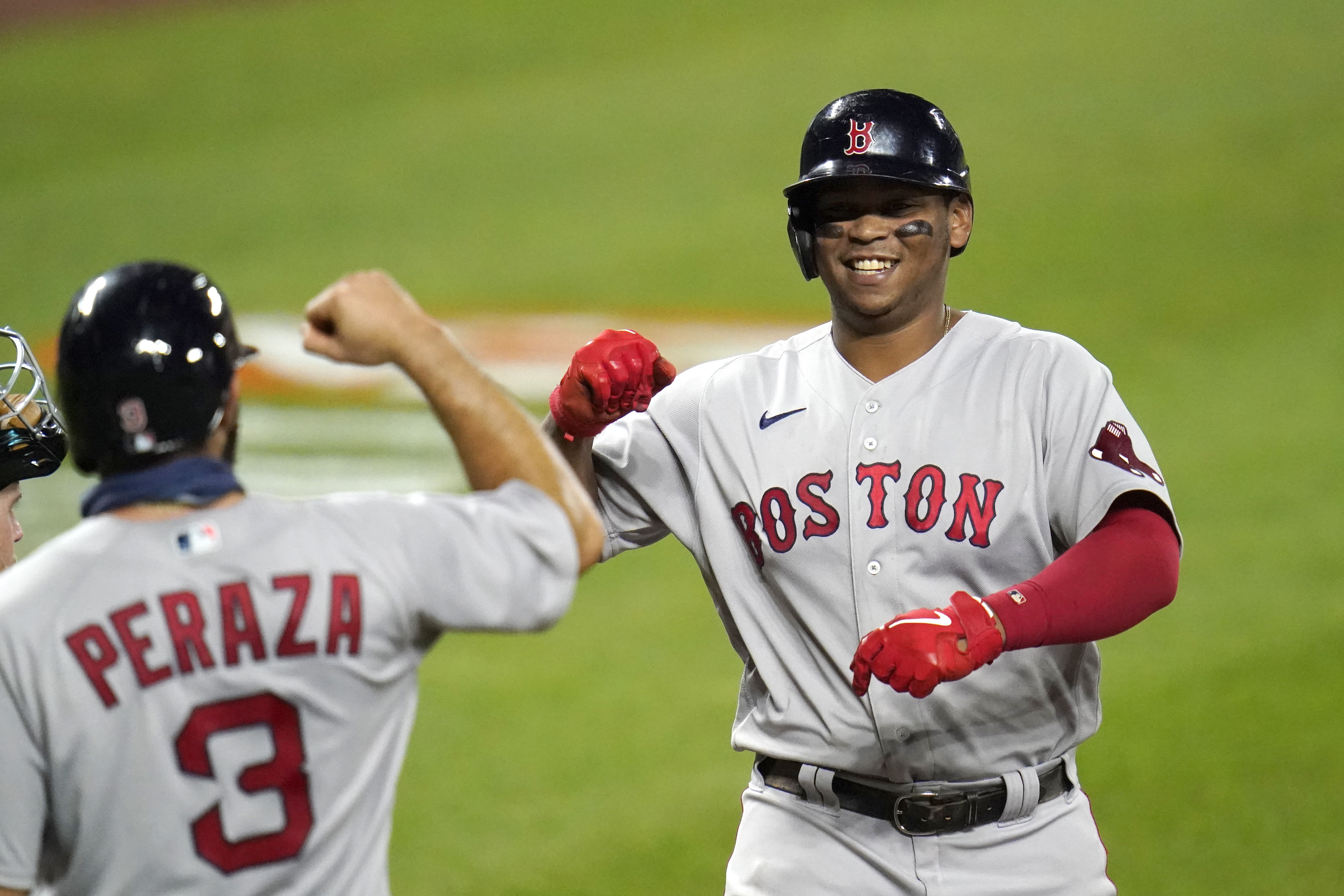 Rafael Devers breaks out big-time in Pawtucket debut - The Boston