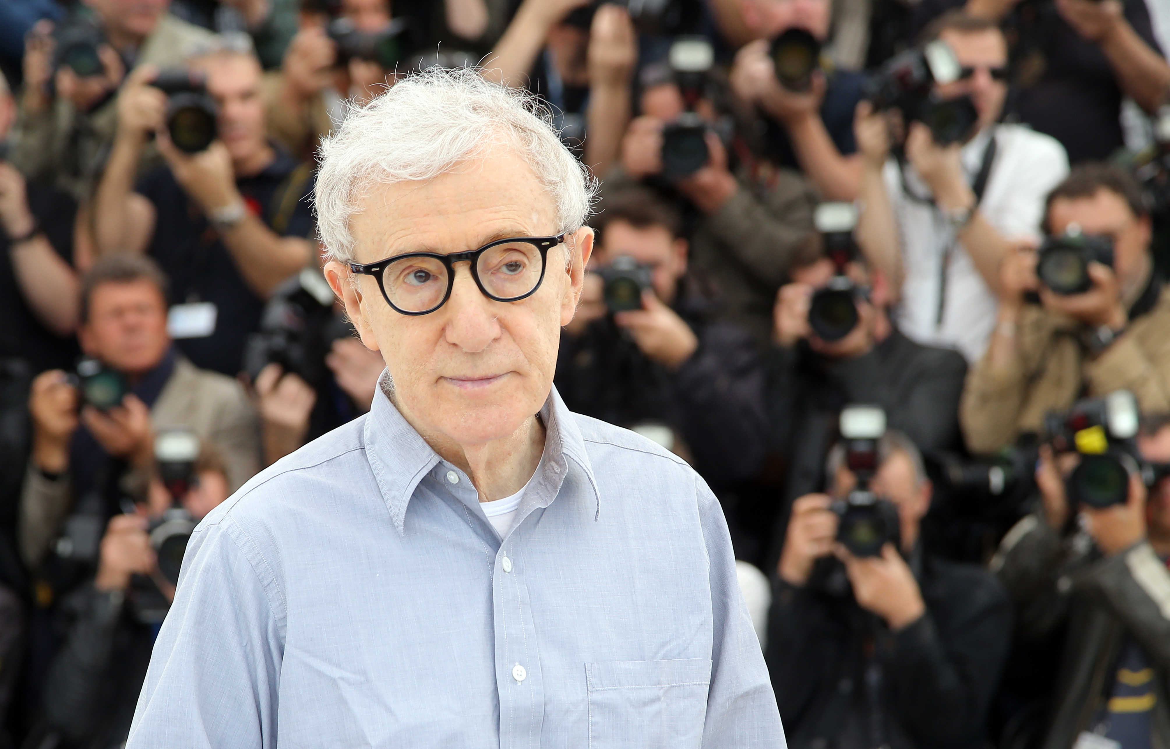 Woody Allen at the Cannes Film Festival in 2016.